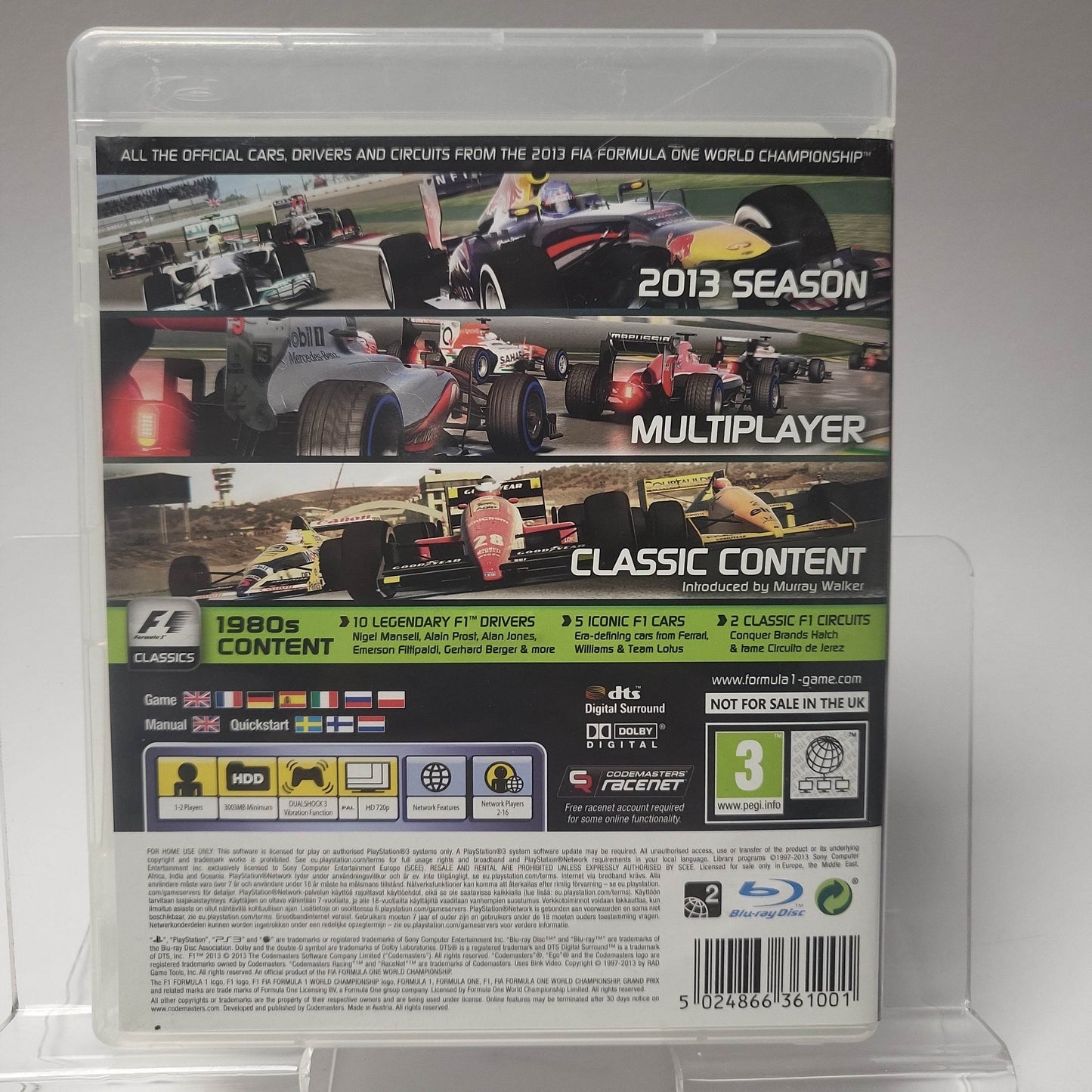 Formula 1 2013 Playstation 3 - Feniks Gameshop