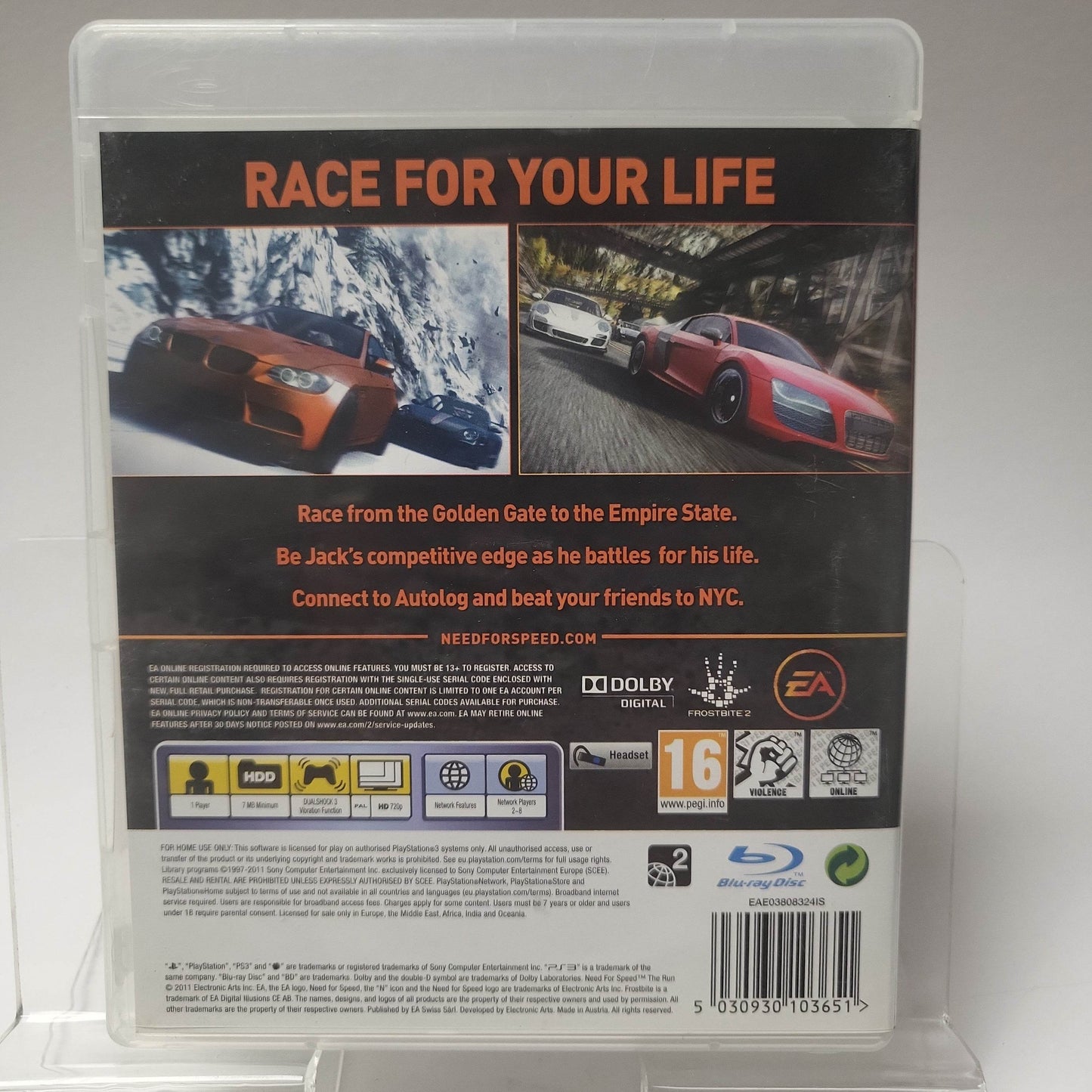 Need for Speed the Run Playstation 3 - Feniks Gameshop