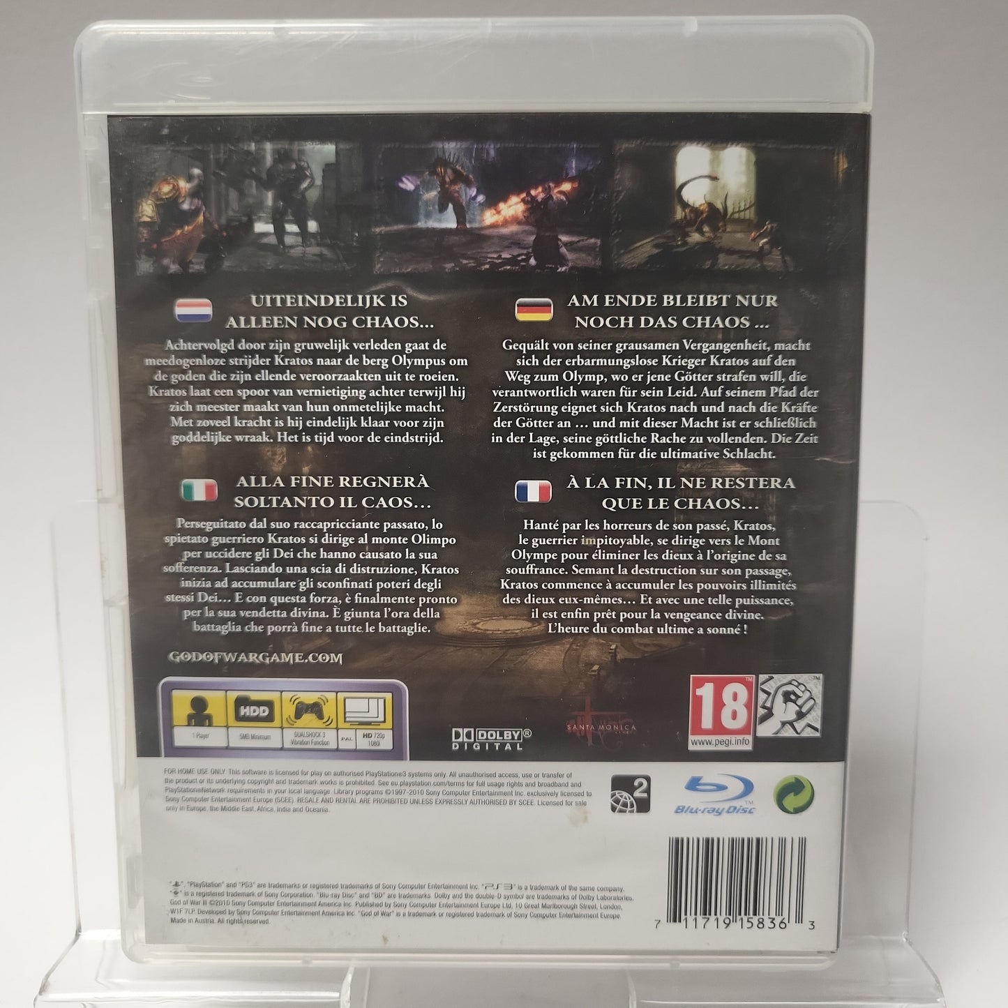 God of War III Playstation 3 - Feniks Gameshop