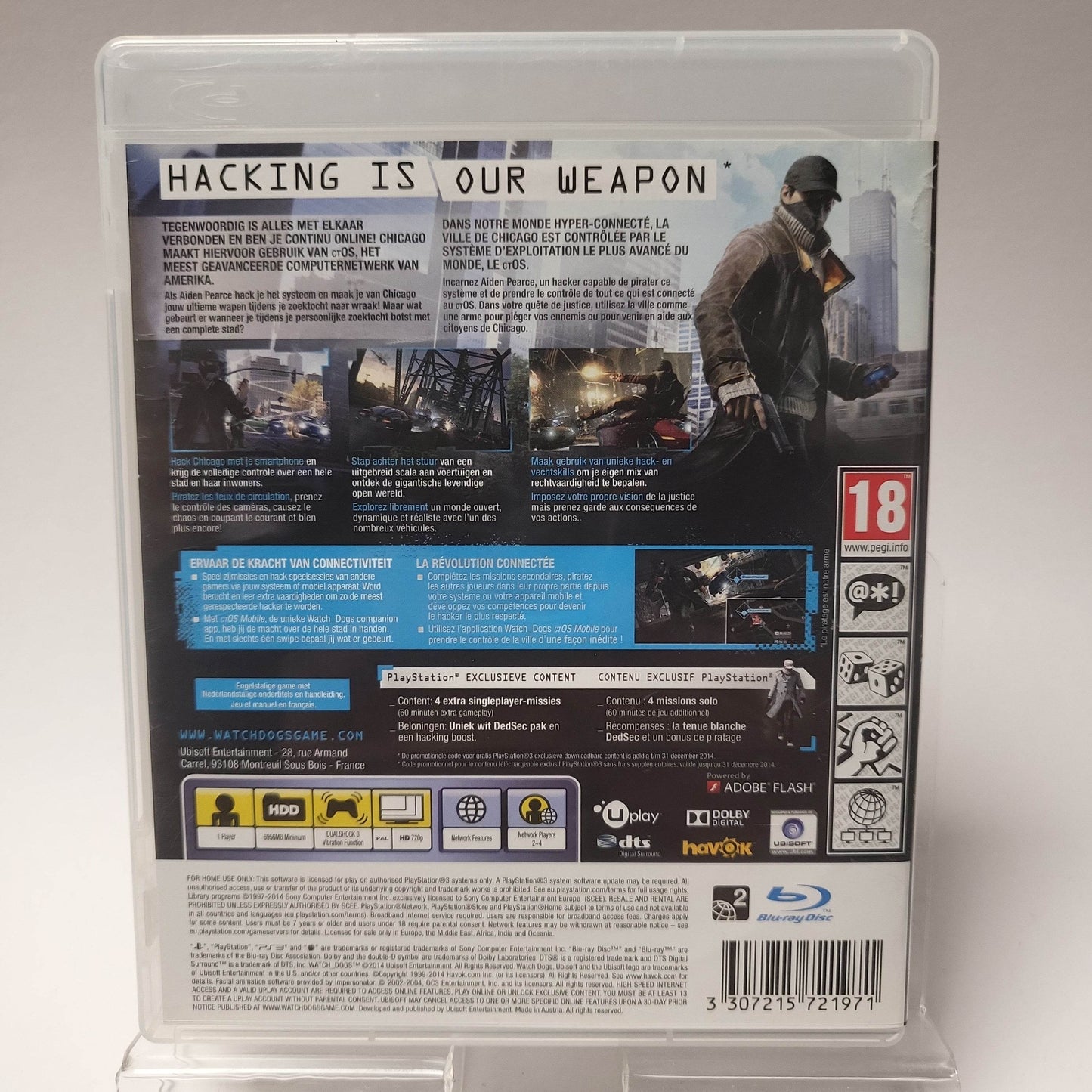 Watchdogs Playstation 3 - Feniks Gameshop