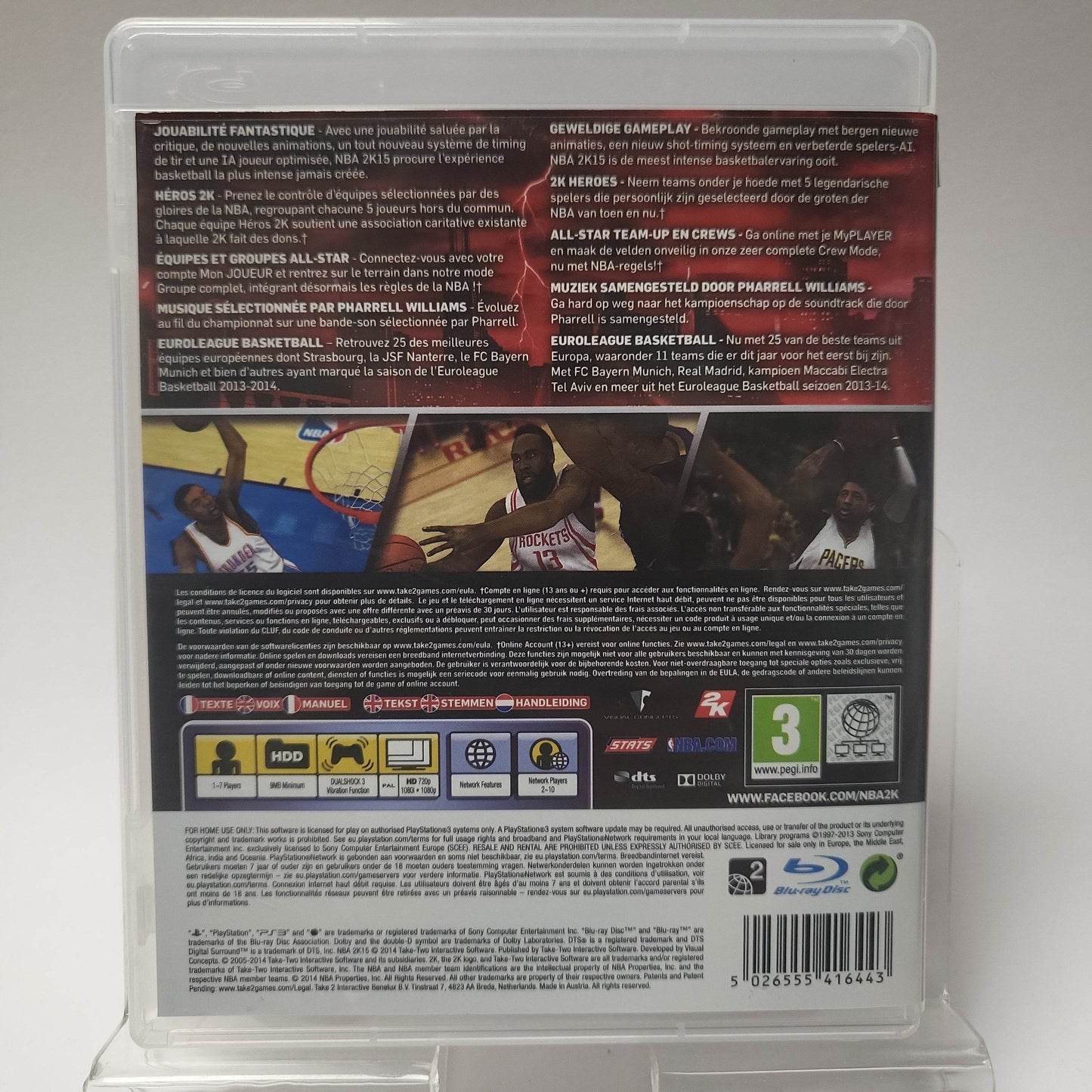NBA 2K 15 Playstation 3 - Feniks Gameshop