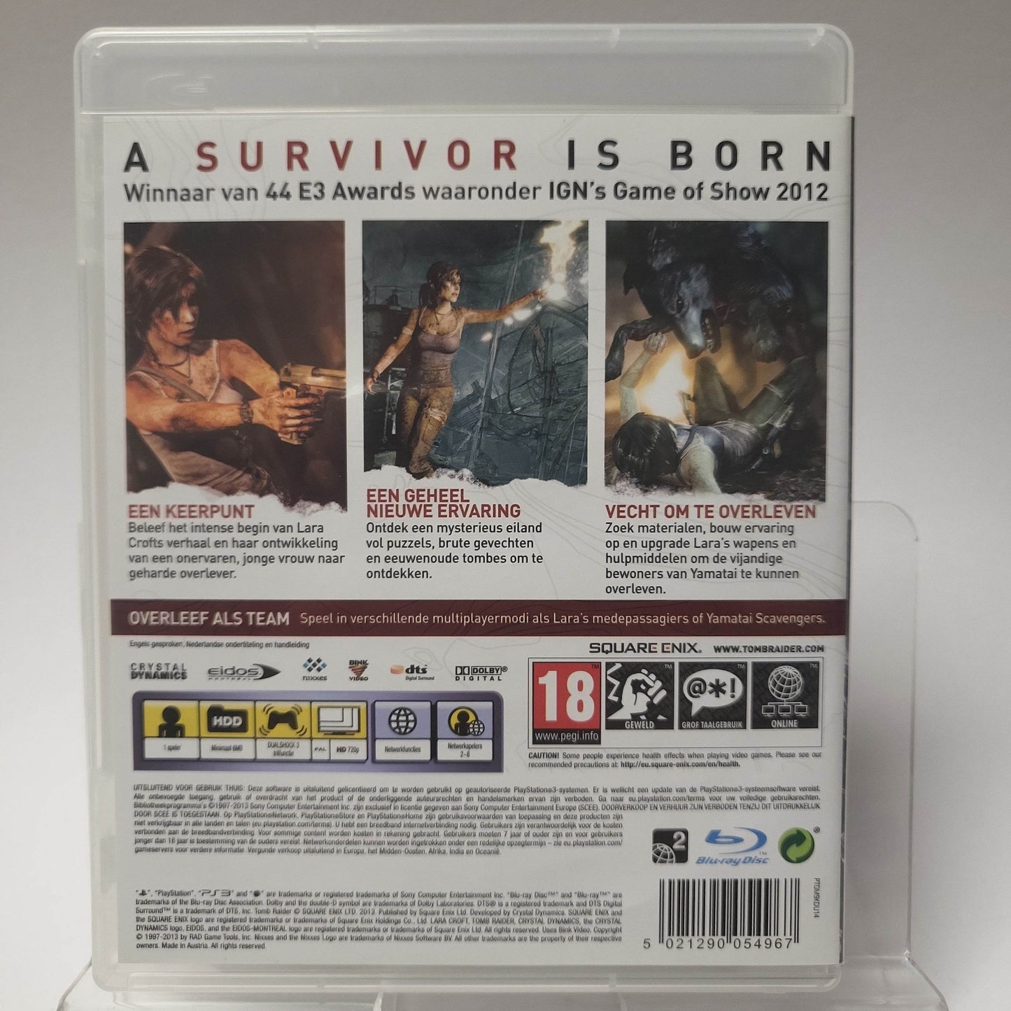 Tomb Raider Benelux Limited Edition Playstation 3 - Feniks Gameshop