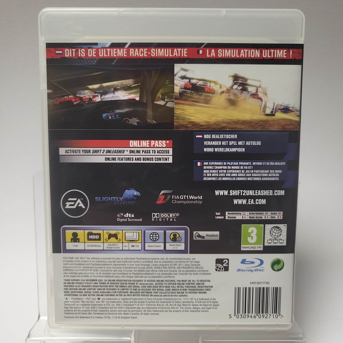 Need for Speed Shift 2 Unleashed Playstation 3 - Feniks Gameshop