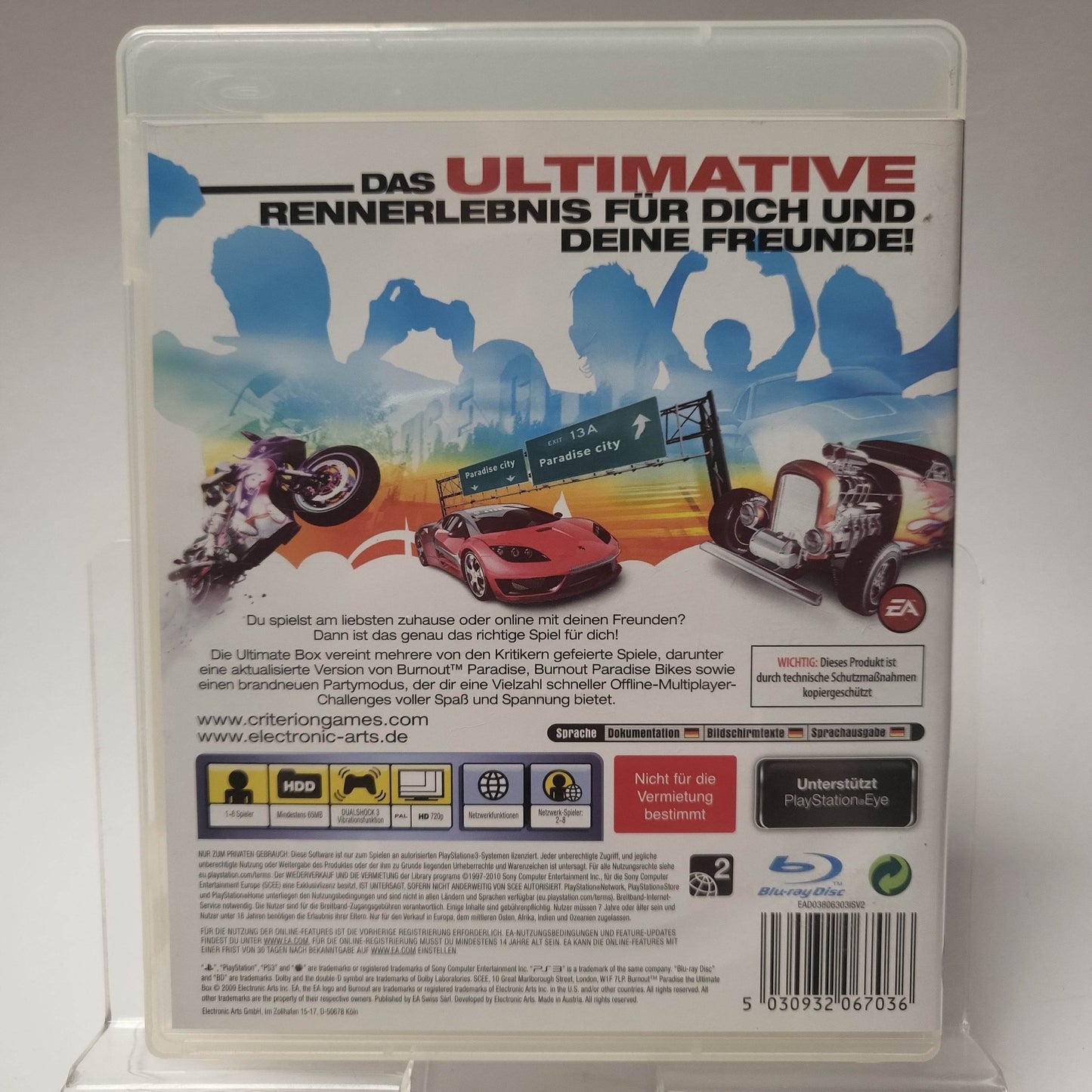 Burnout Paradise the Ultimate Box Playstation 3 - Feniks Gameshop