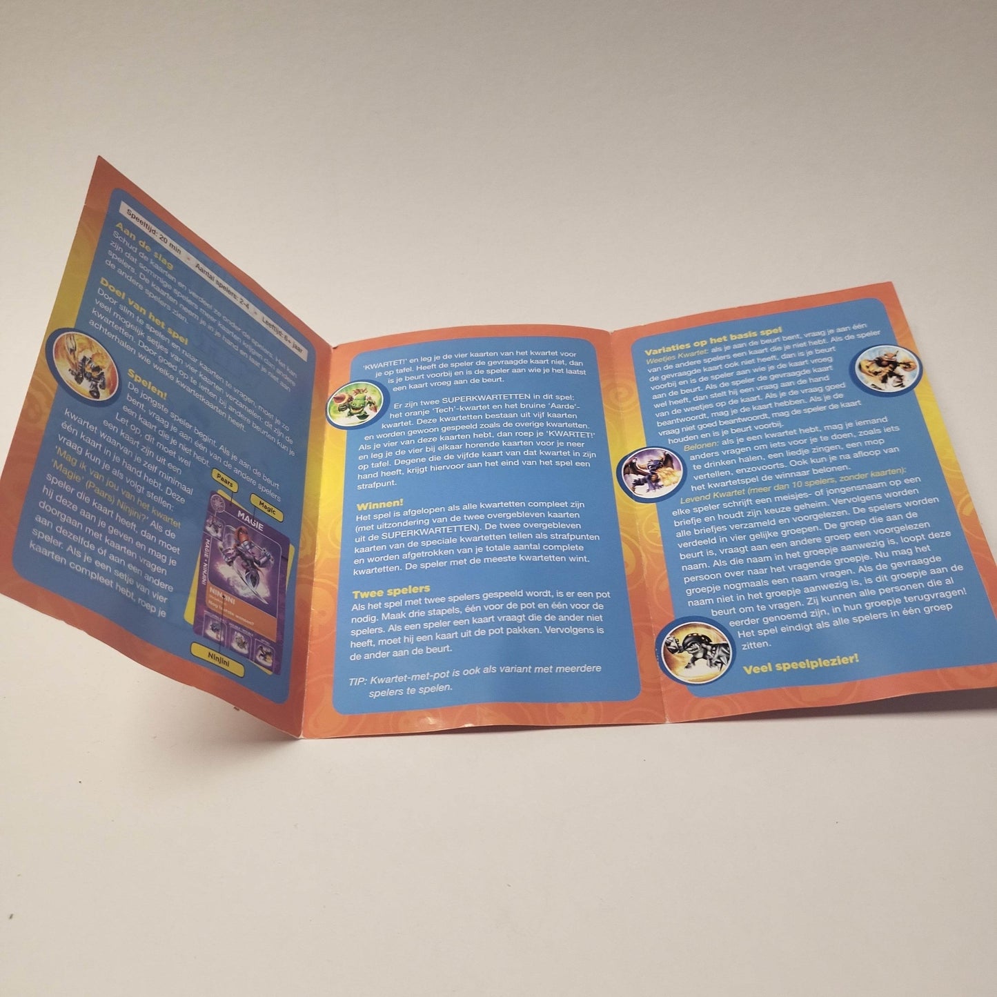 Weetjes Kwartet Skylanders Giants - Feniks Gameshop