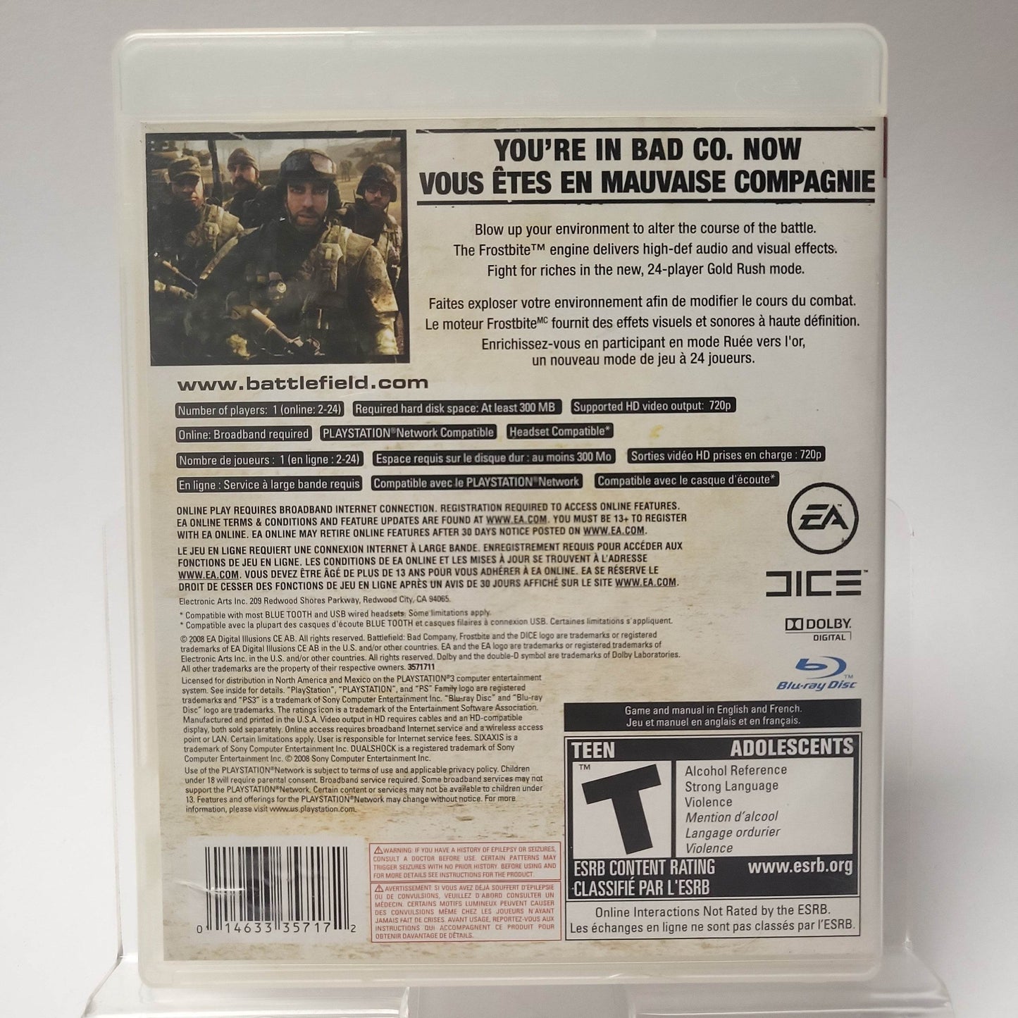 Battlefield Bad Company American Edition PS3 - Feniks Gameshop