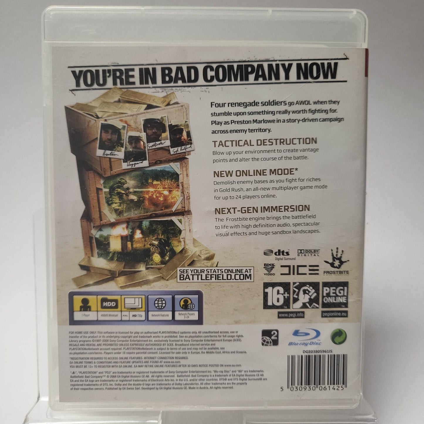 Battlefield Bad Company Playstation 3 - Feniks Gameshop