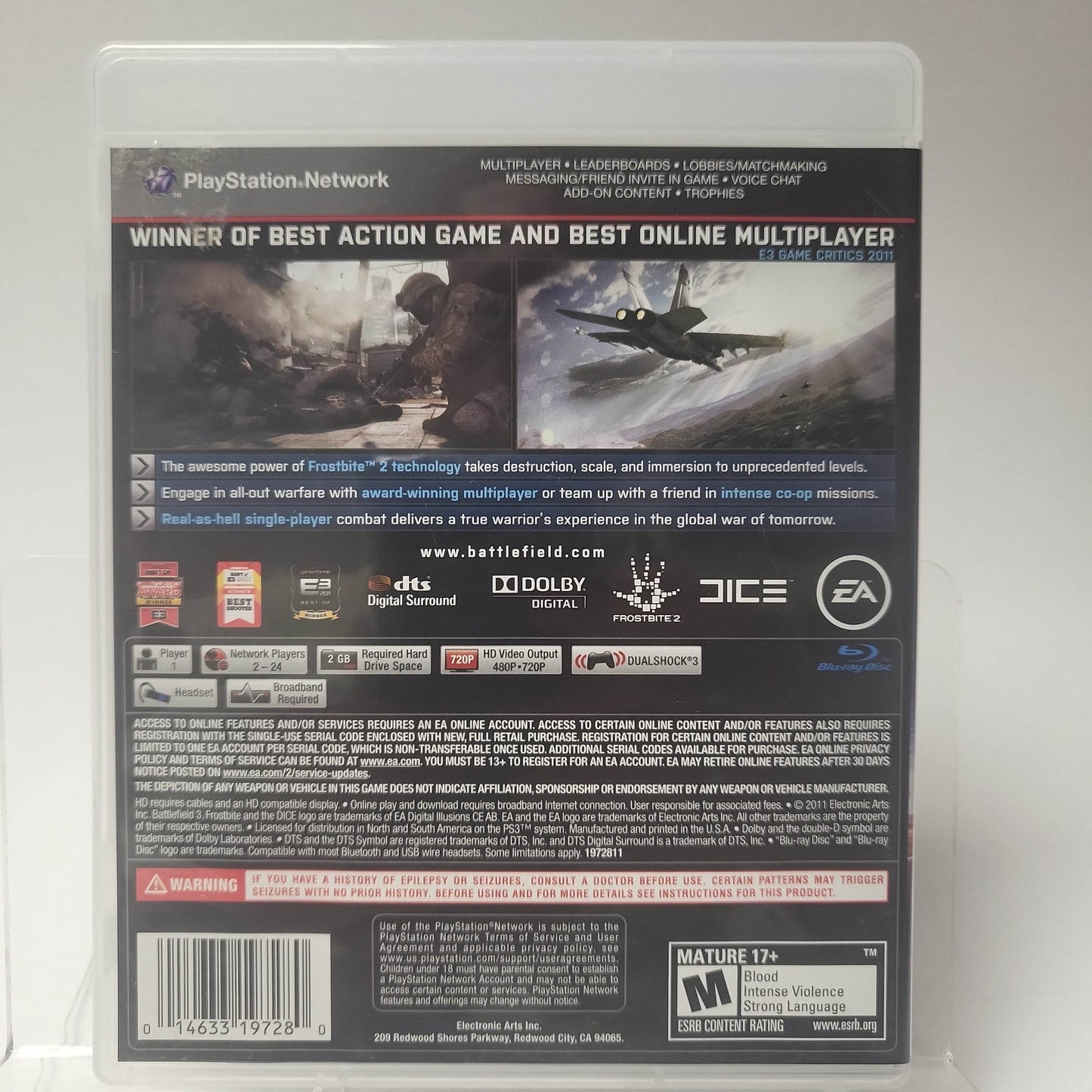 Battlefield 3 American Edition Playstation 3 - Feniks Gameshop