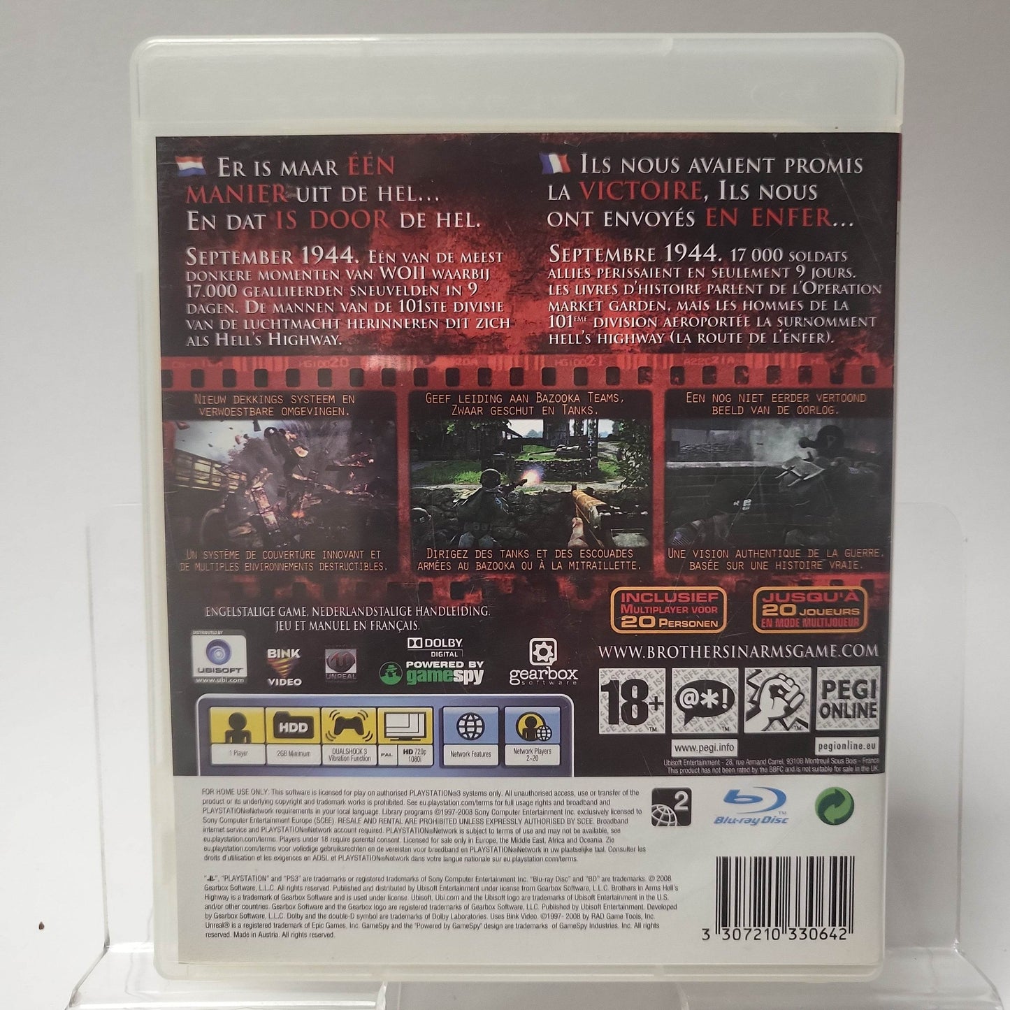 Brothers in Arms Hell's Highway Playstation 3 - Feniks Gameshop
