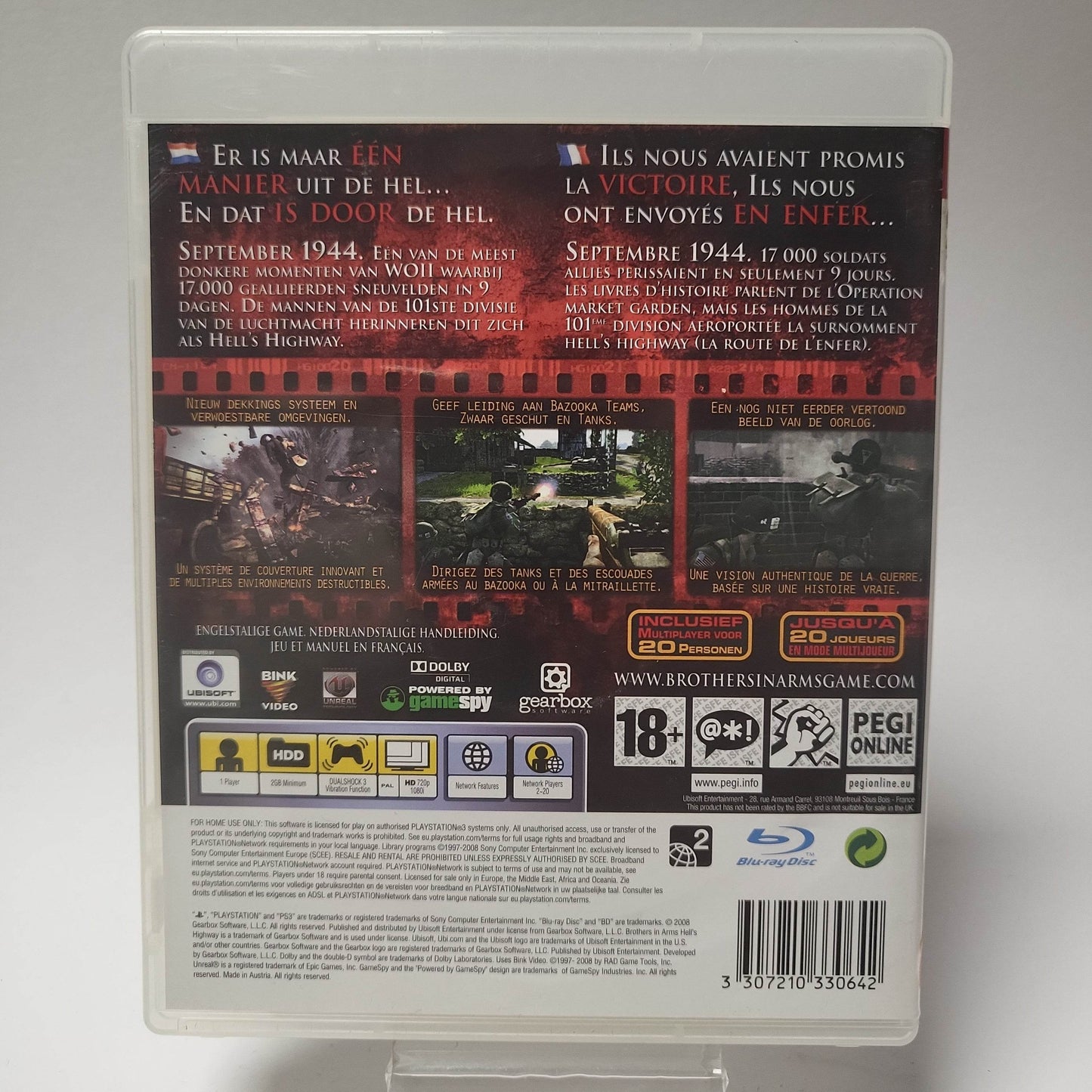 Brothers in Arms Hell's Highway (No Book) PlayStation 3 - Feniks Gameshop