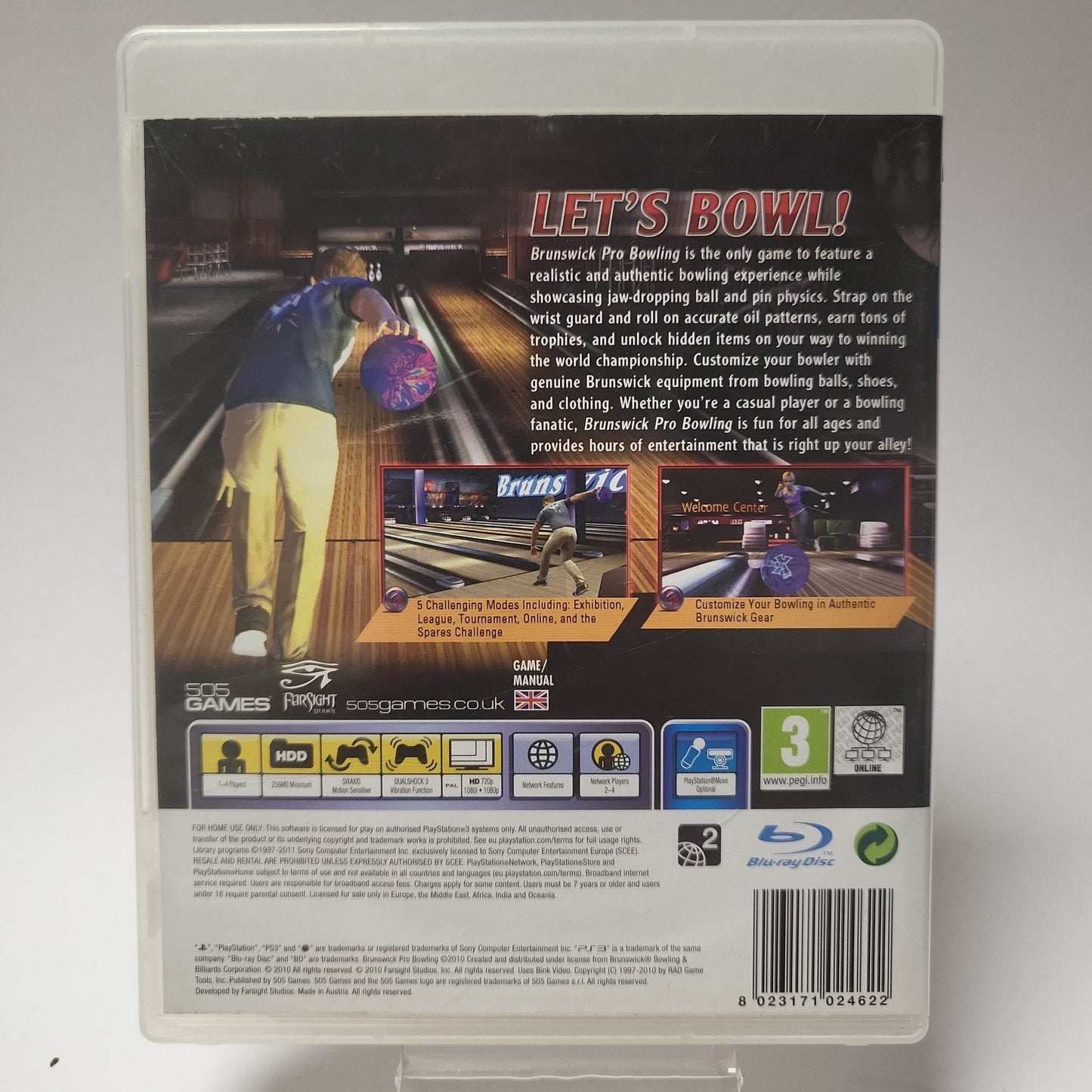 Brunswick Pro Bowling Playstation 3 - Feniks Gameshop