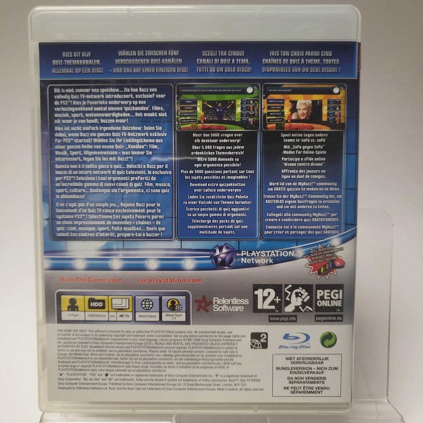 Buzz! Quiz Tv Playstation 3 - Feniks Gameshop