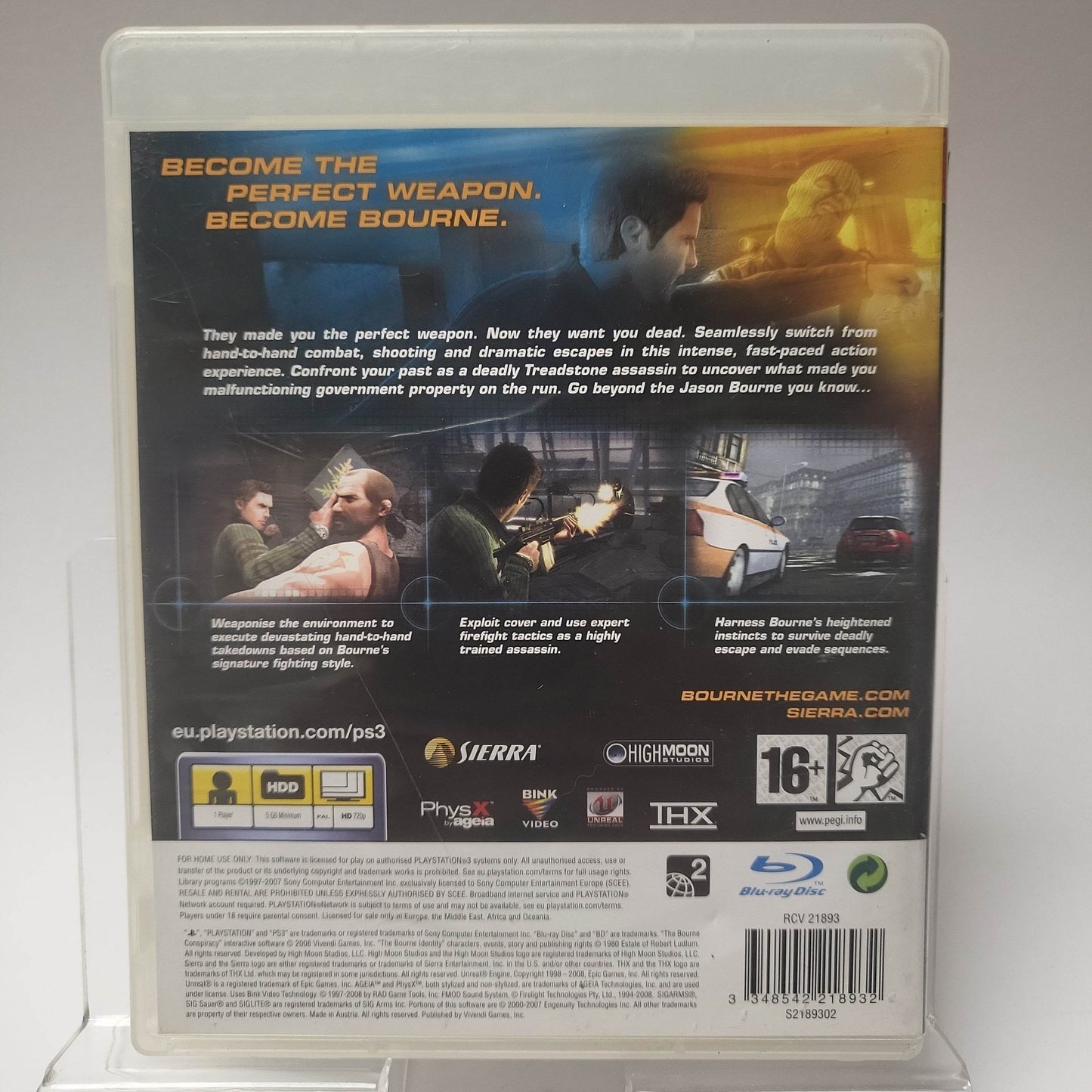 Bourne Conspiracy Playstation 3 - Feniks Gameshop