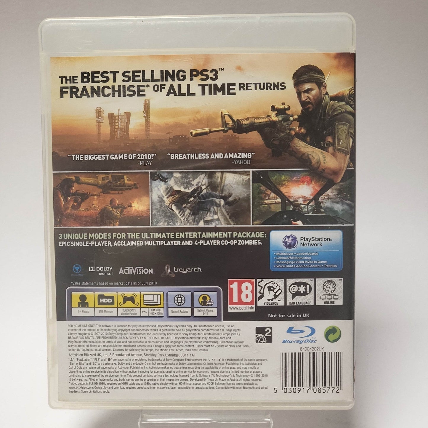 Call of Duty Black Ops (No Book) PlayStation 3 - Feniks Gameshop