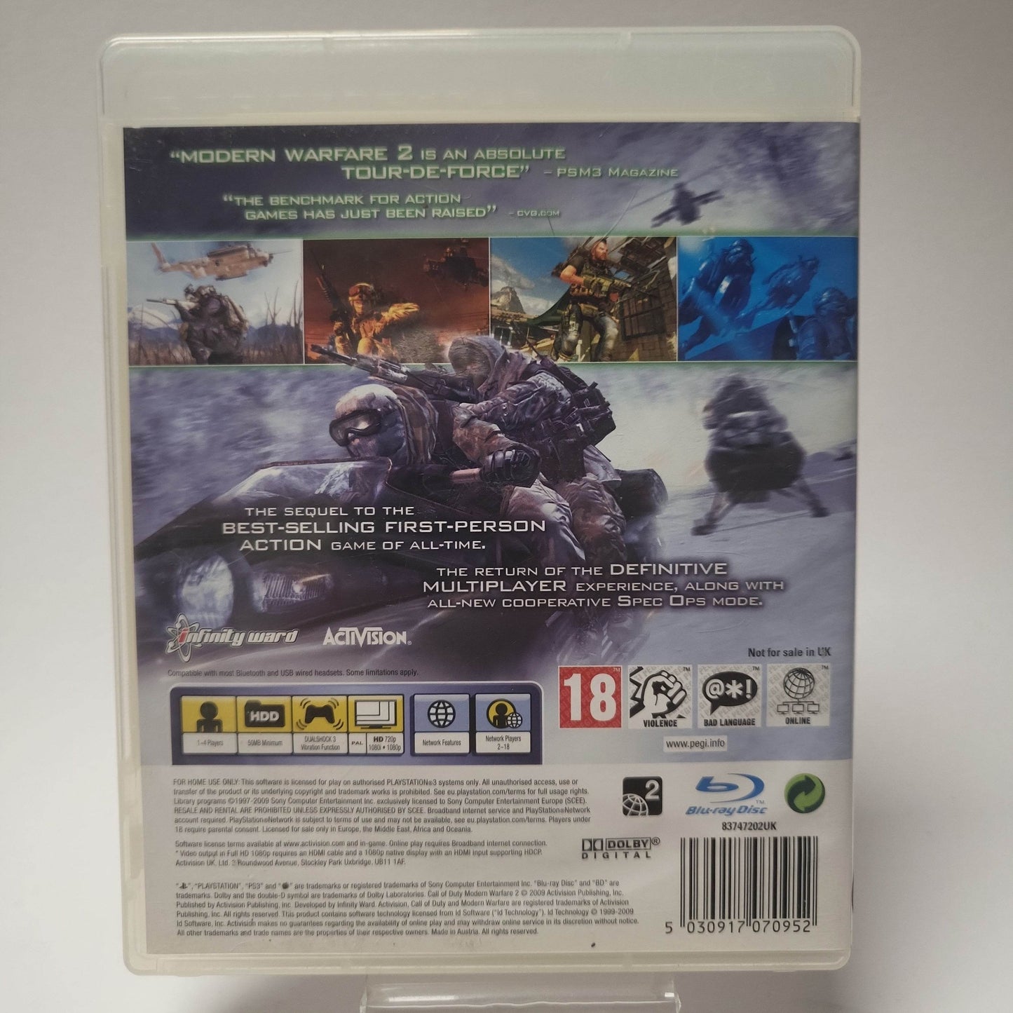 Call of Duty Modern Warfare 2 (No Book) PlayStation 3 - Feniks Gameshop