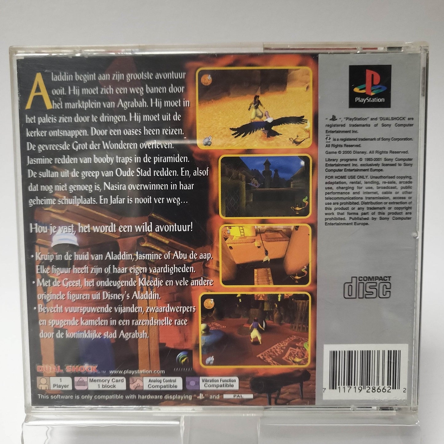 Disney's Aladdin in Nasira's Wraak Platinum PS1 - Feniks Gameshop