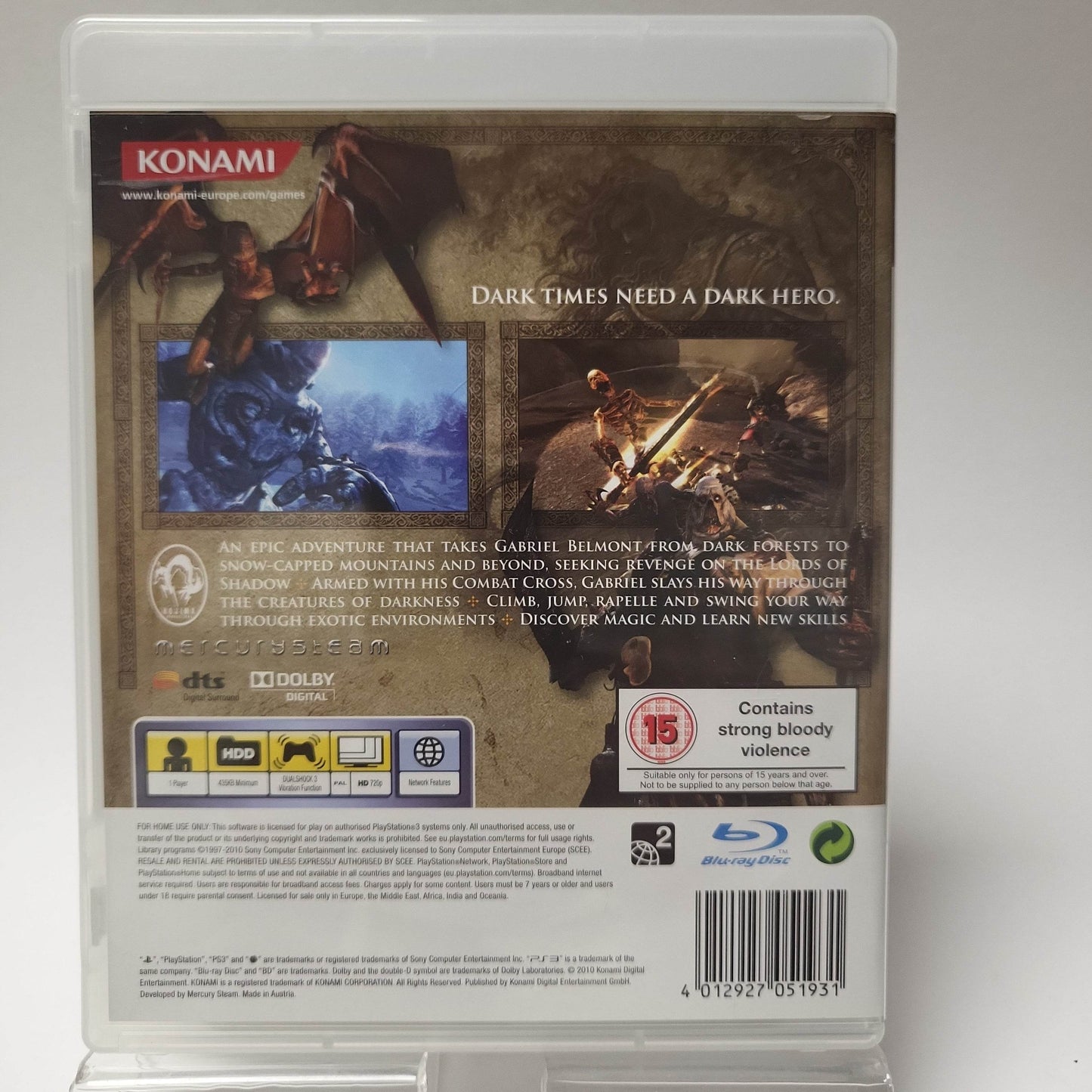 Castlevania Lords of Shadow Playstation 3 - Feniks Gameshop