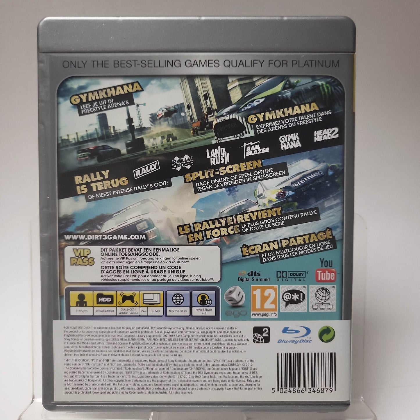 Dirt 3 Platinum Playstation 3 - Feniks Gameshop