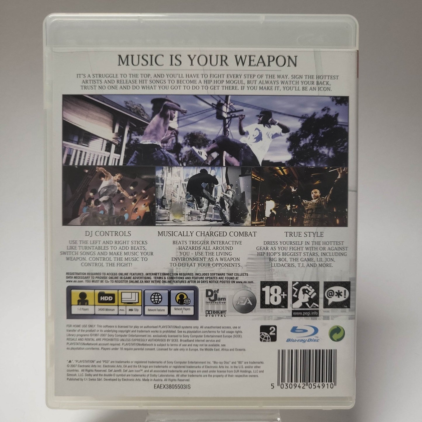 Def Jam Icon (No Book) PlayStation 3 - Feniks Gameshop