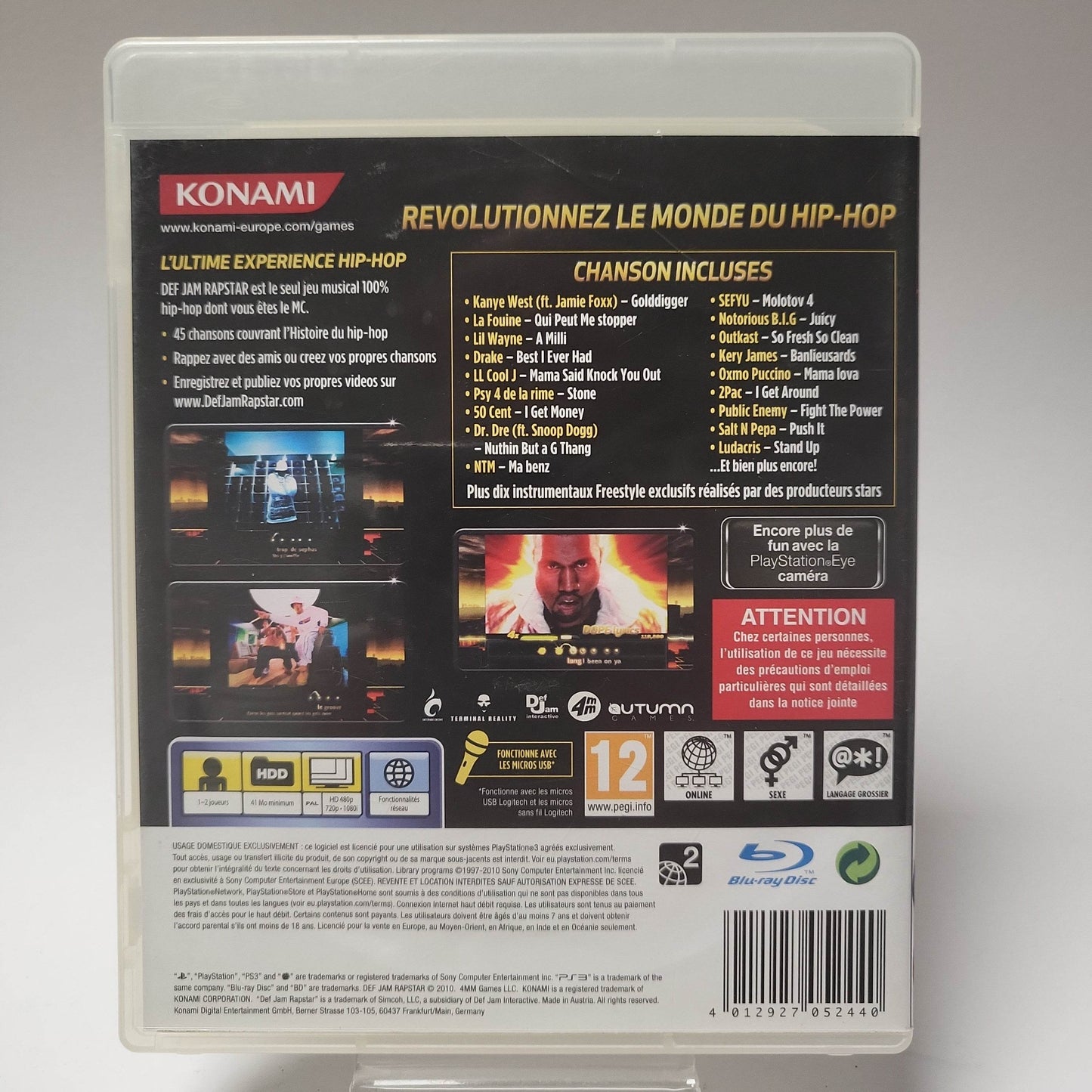 Def Jam Rapstar (No Book) PlayStation 3 - Feniks Gameshop