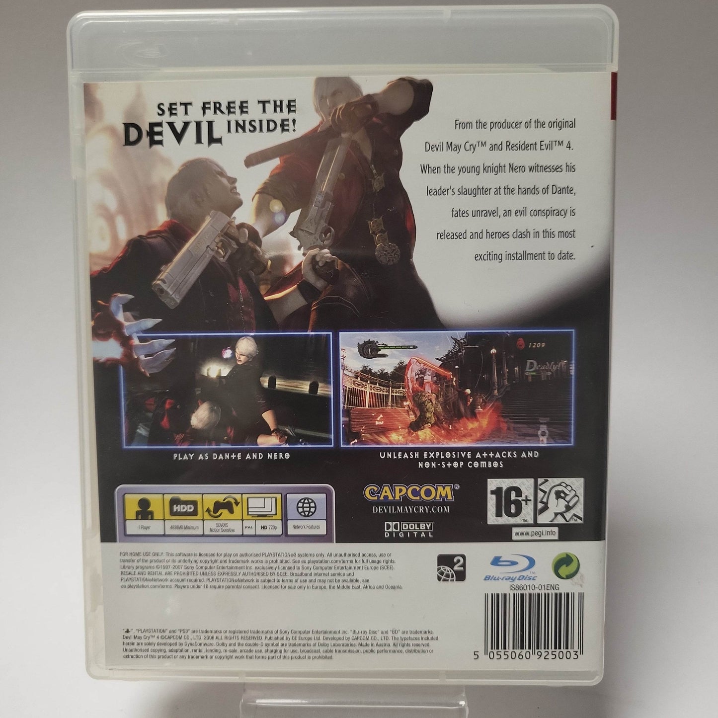 Devil May Cry 4 (No Book) PlayStation 3 - Feniks Gameshop