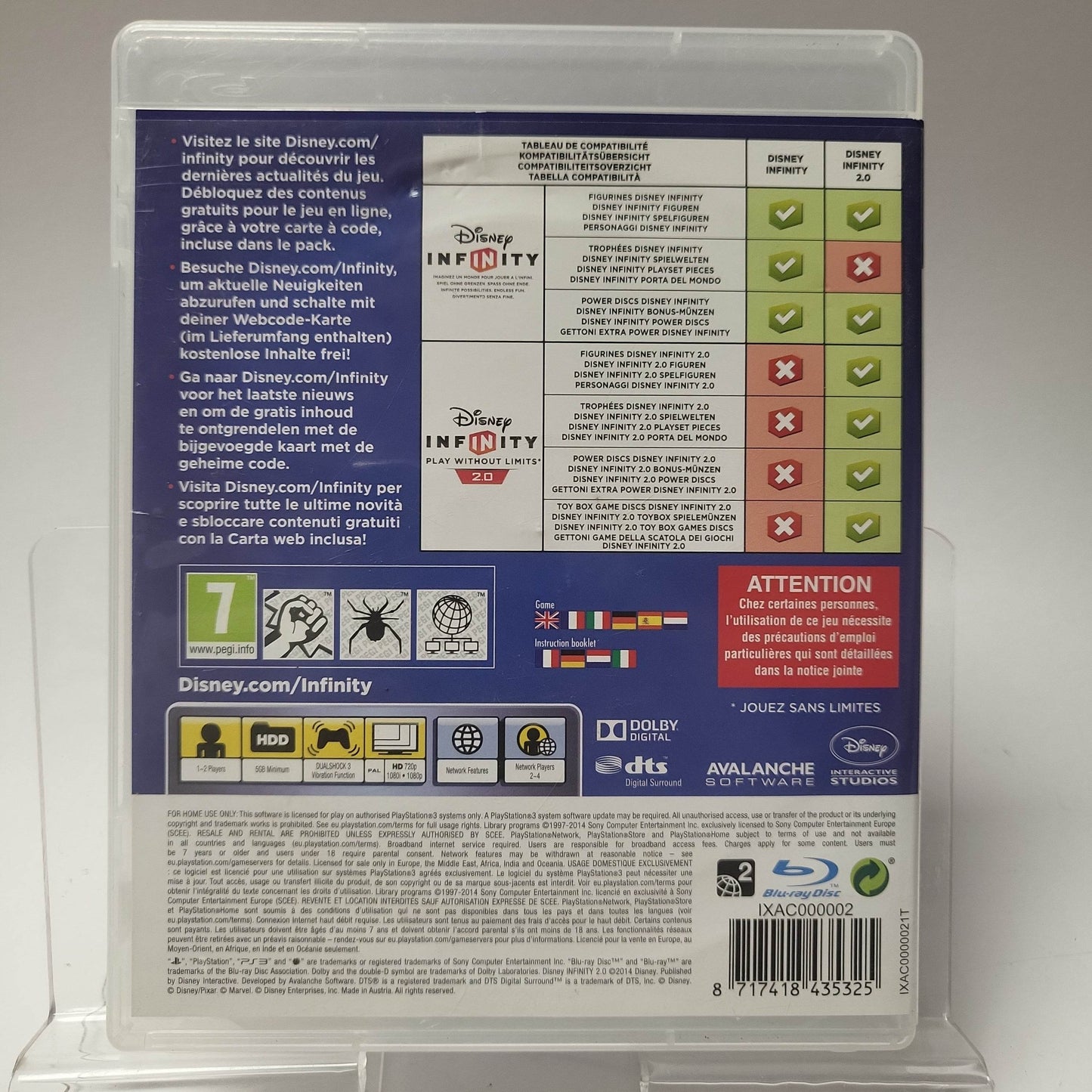 Disney Infinity 2.0 game only Playstation 3 - Feniks Gameshop