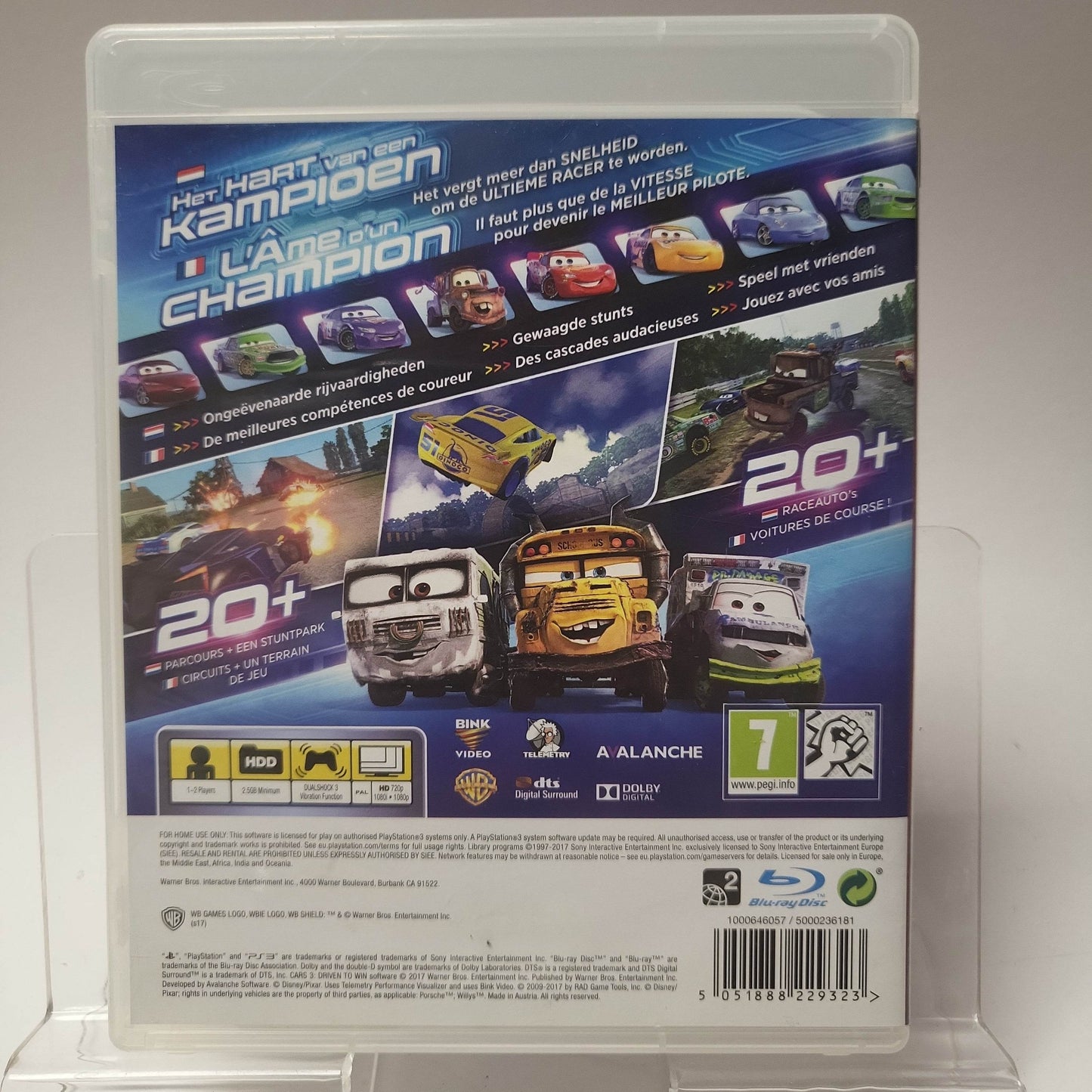 Disney Pixar Cars 3 Vol Gas voor de Winst Playstation 3 - Feniks Gameshop