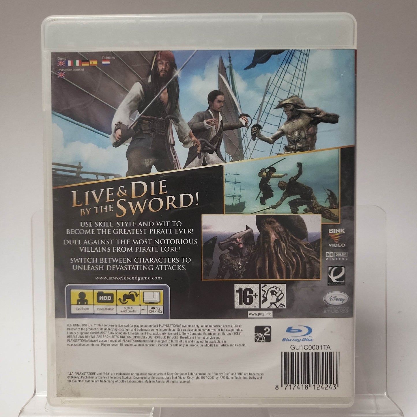 Disney Pirates of the Caribbean At World's End Playstation 3 - Feniks Gameshop