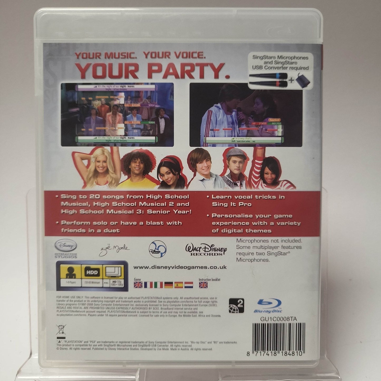 Disney Sing It High School Musical 3 Senior Year PS3 - Feniks Gameshop