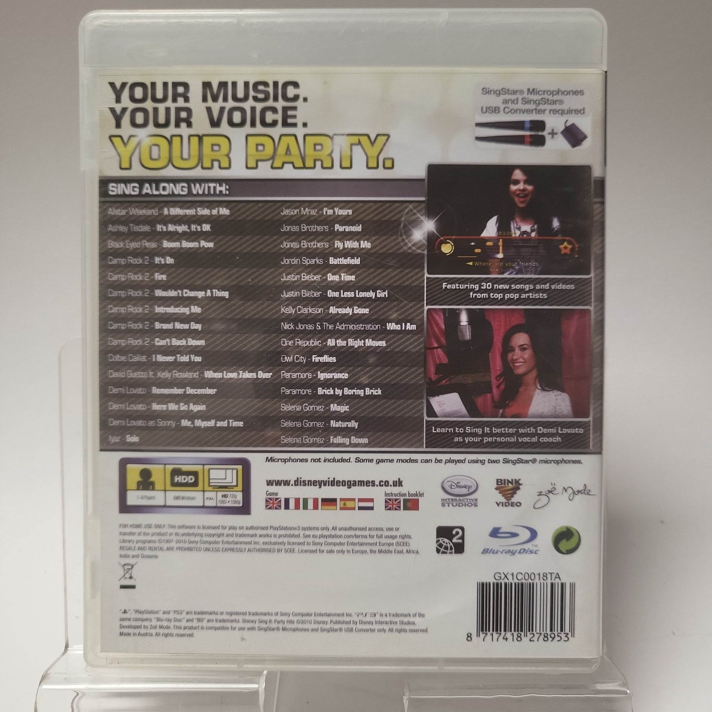 Disney Sing It Party Hits Playstation 3 - Feniks Gameshop