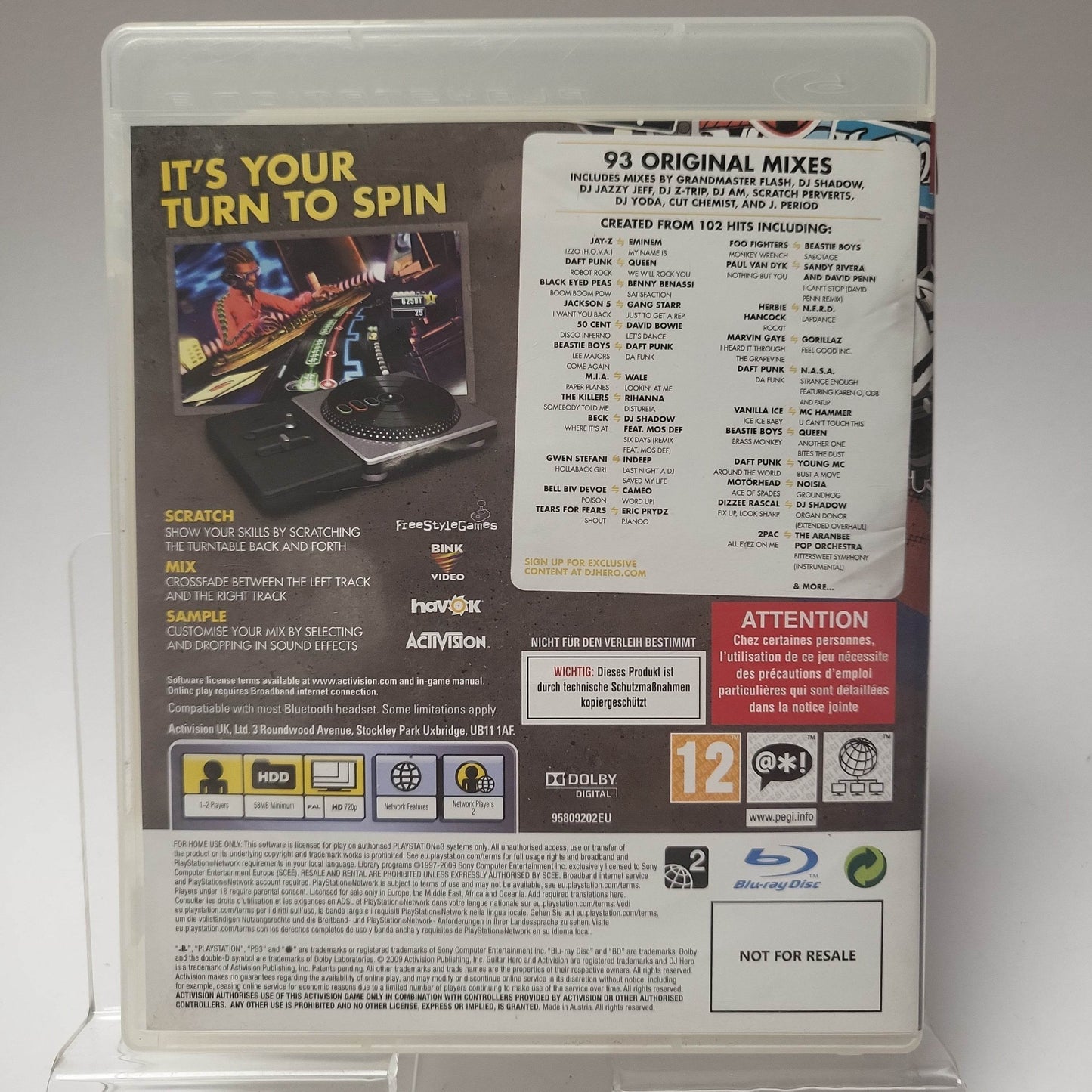 Dj Hero Start the Party Playstation 3 - Feniks Gameshop