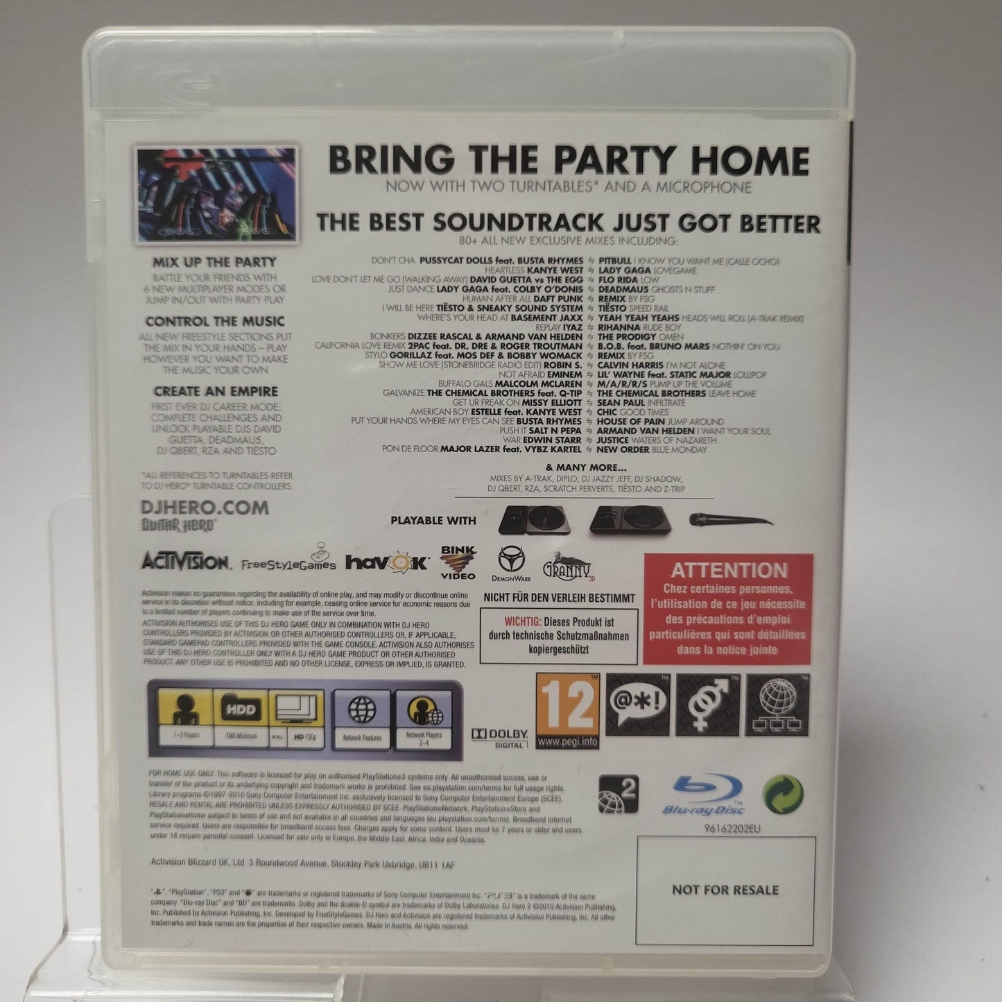 Dj Hero 2 Playstation 3 - Feniks Gameshop