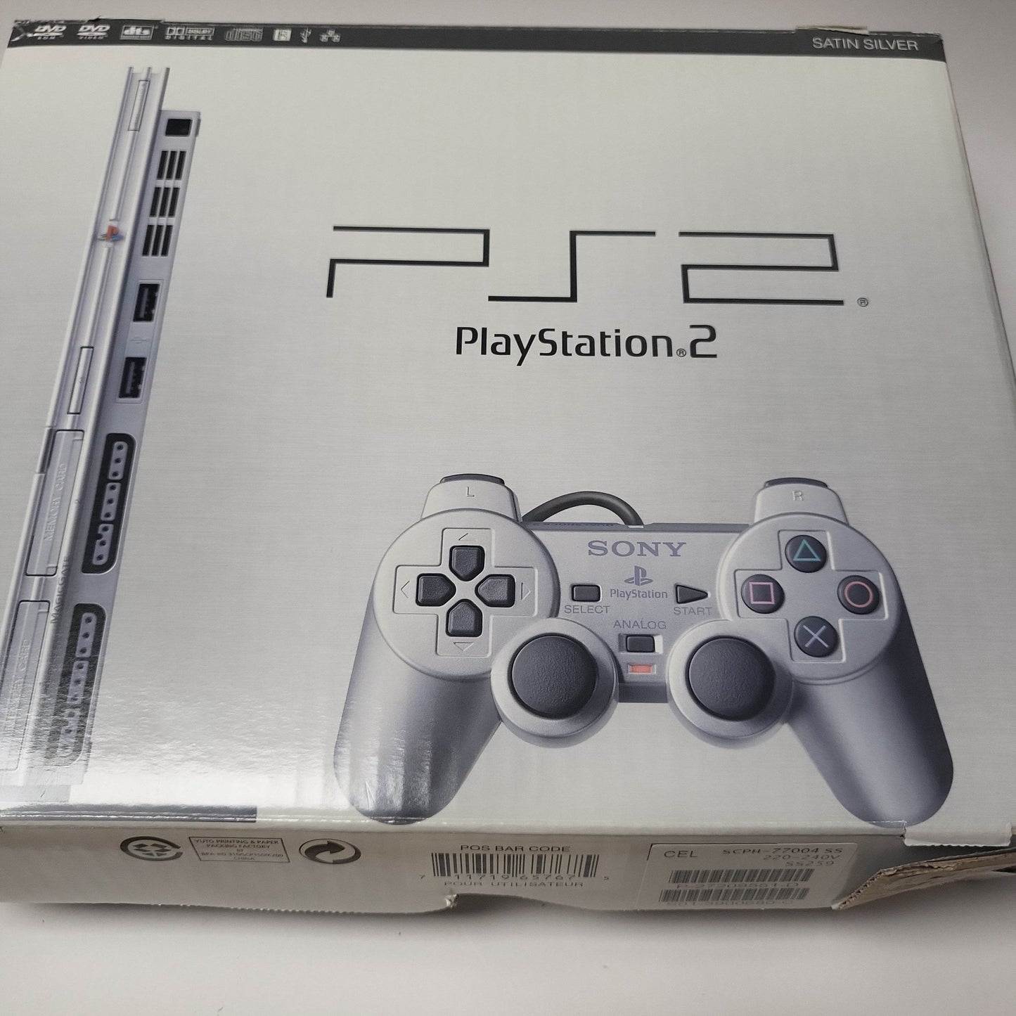 Zilver Slim Boxed (SCPH-77004) PlayStation 2 - Feniks Gameshop