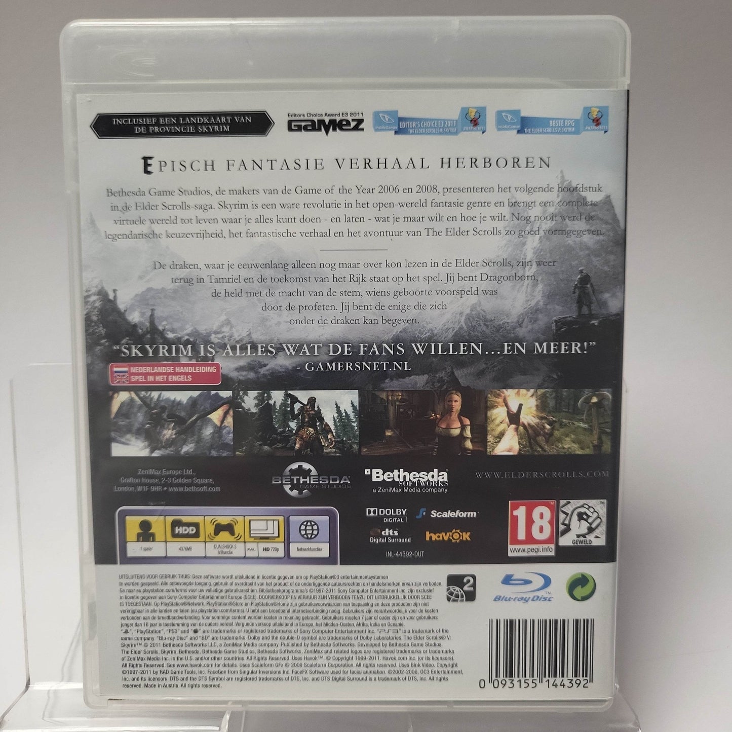 Elder Scrolls V Skyrim (No Map) PlayStation 3 - Feniks Gameshop