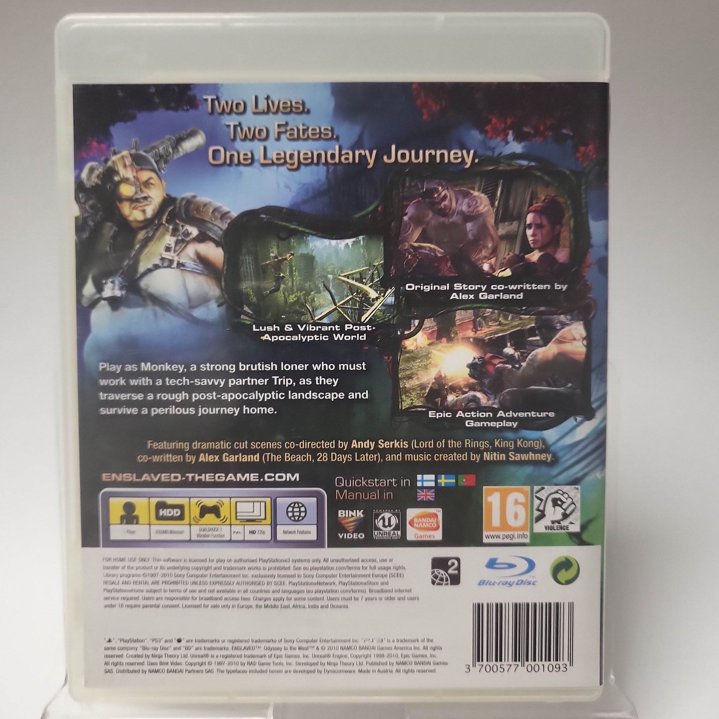 Enslaved Odyssey to the West Playstation 3 - Feniks Gameshop