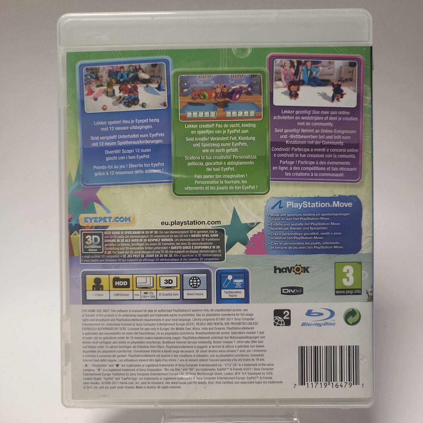 Eyepet & Friends (No Book) Playstation 3 - Feniks Gameshop