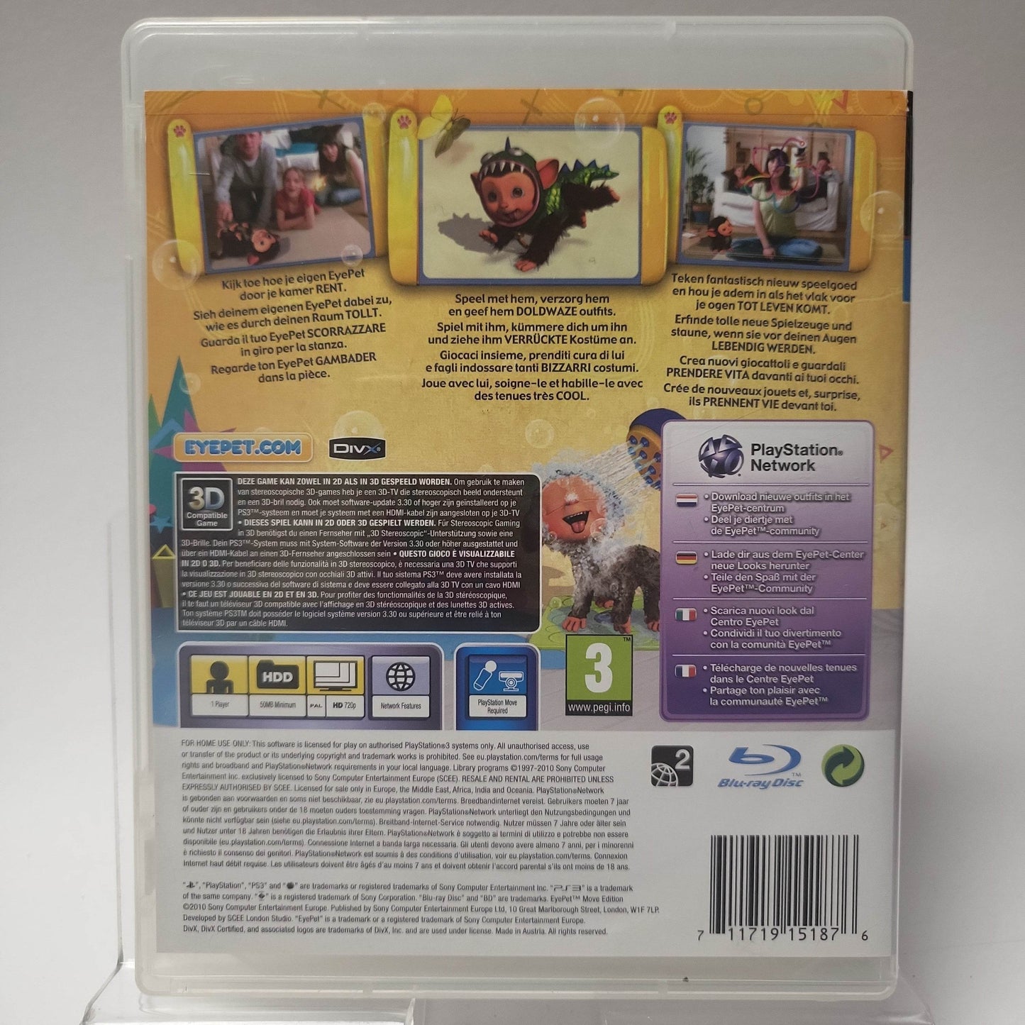 Eyepet Move Edition Playstation 3 - Feniks Gameshop