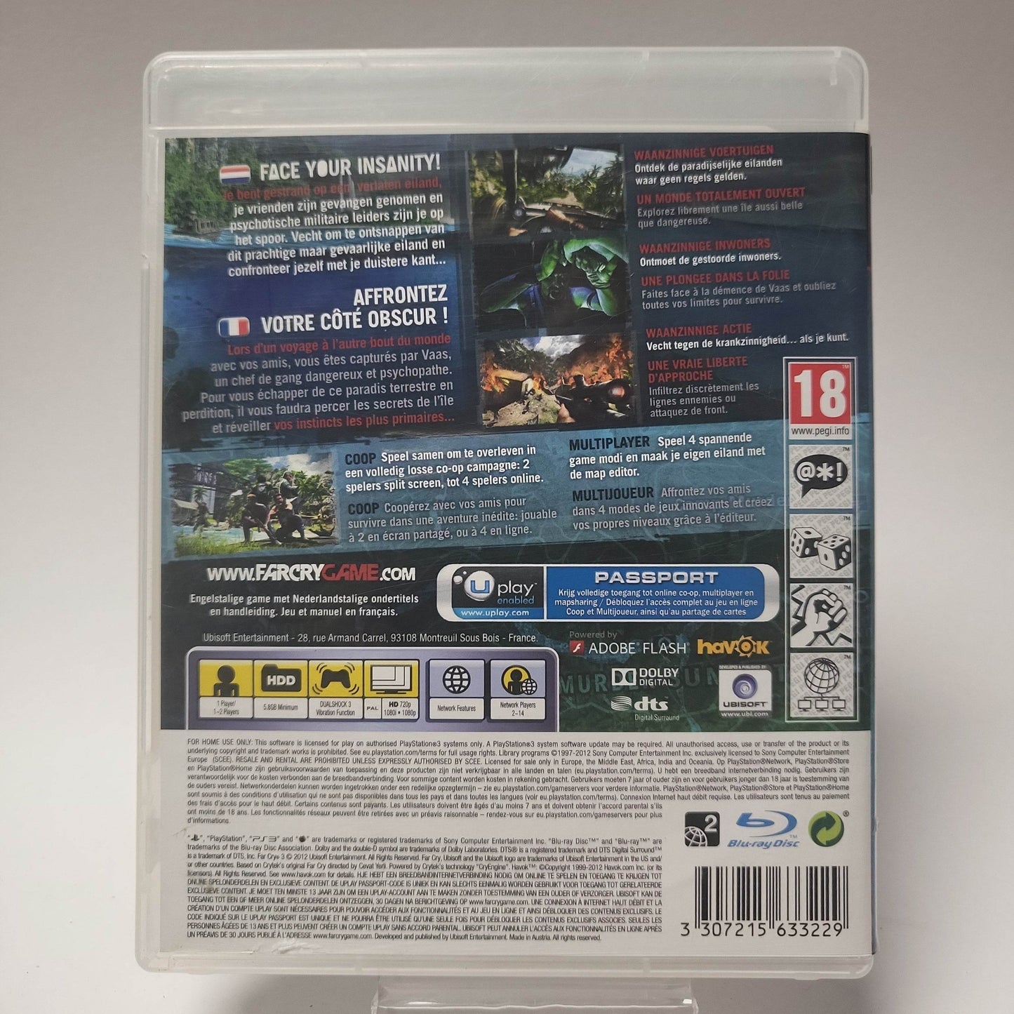 Farcry 3 (No Book) PlayStation 3 - Feniks Gameshop