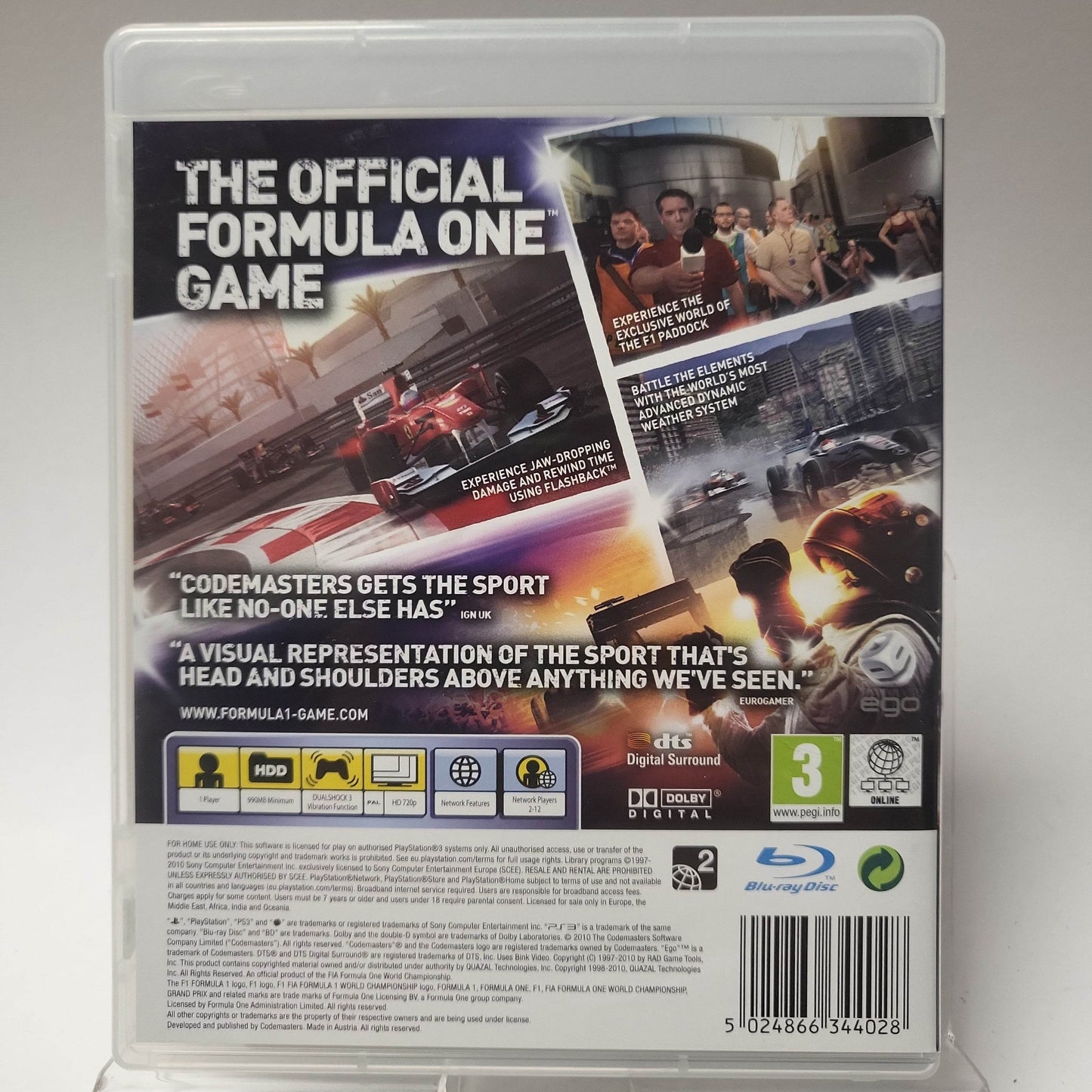 Formula 1 2010 Playstation 3 - Feniks Gameshop