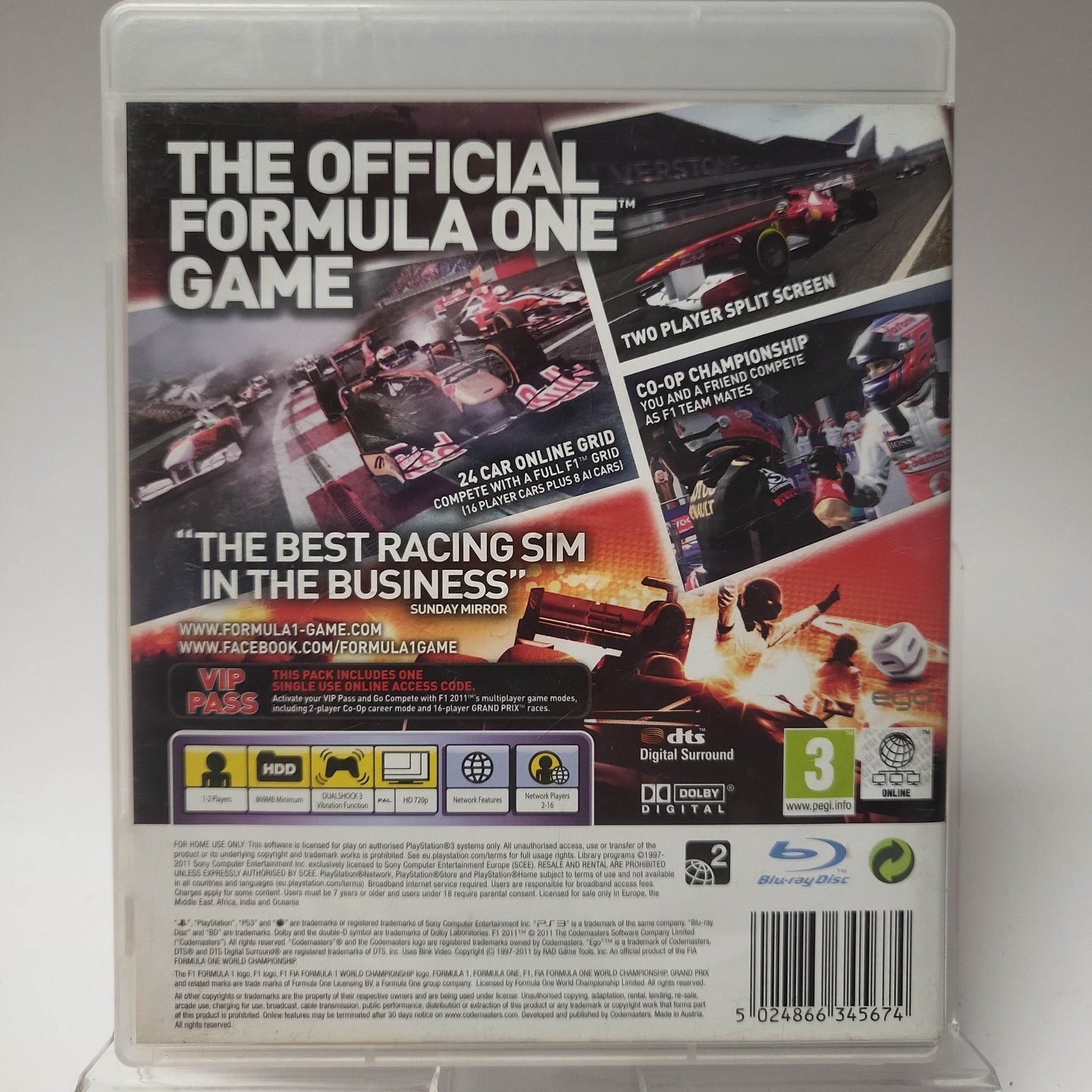 Formula 1 2011 Playstation 3 - Feniks Gameshop