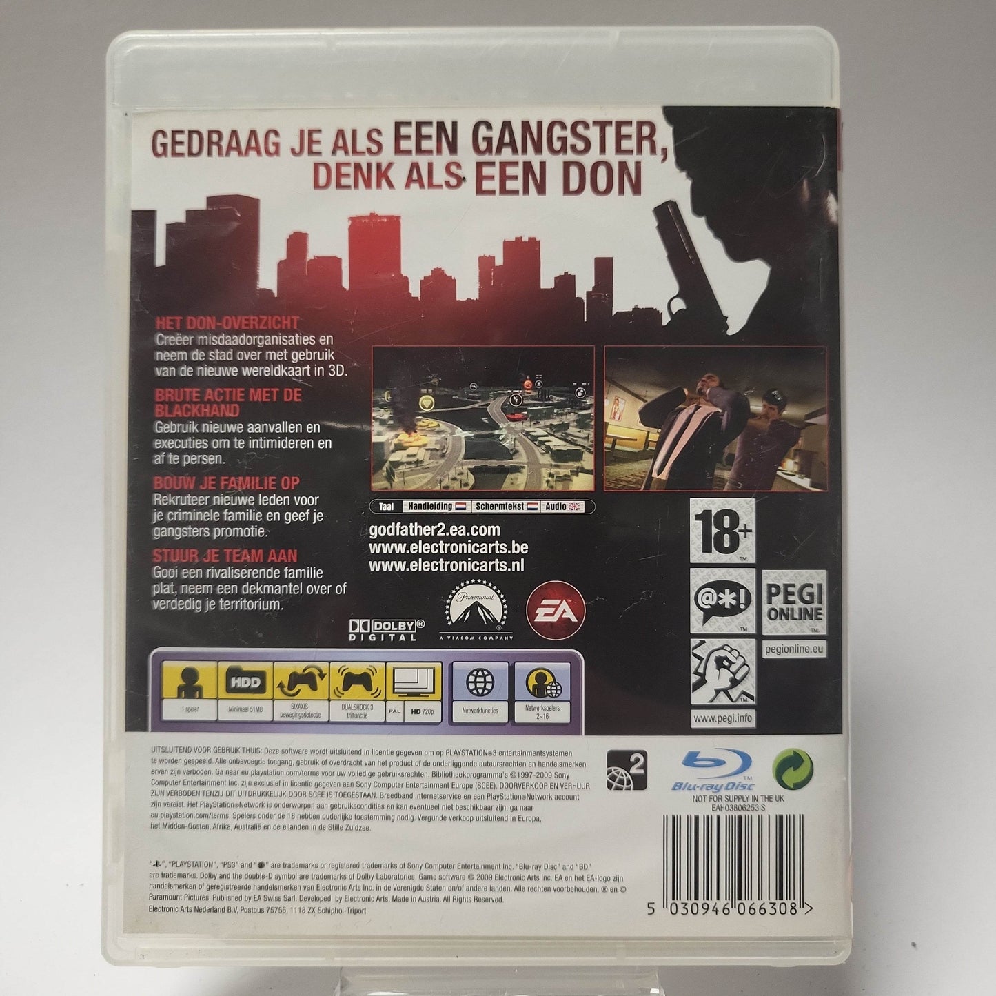 Godfather II (No Book) PlayStation 3 - Feniks Gameshop