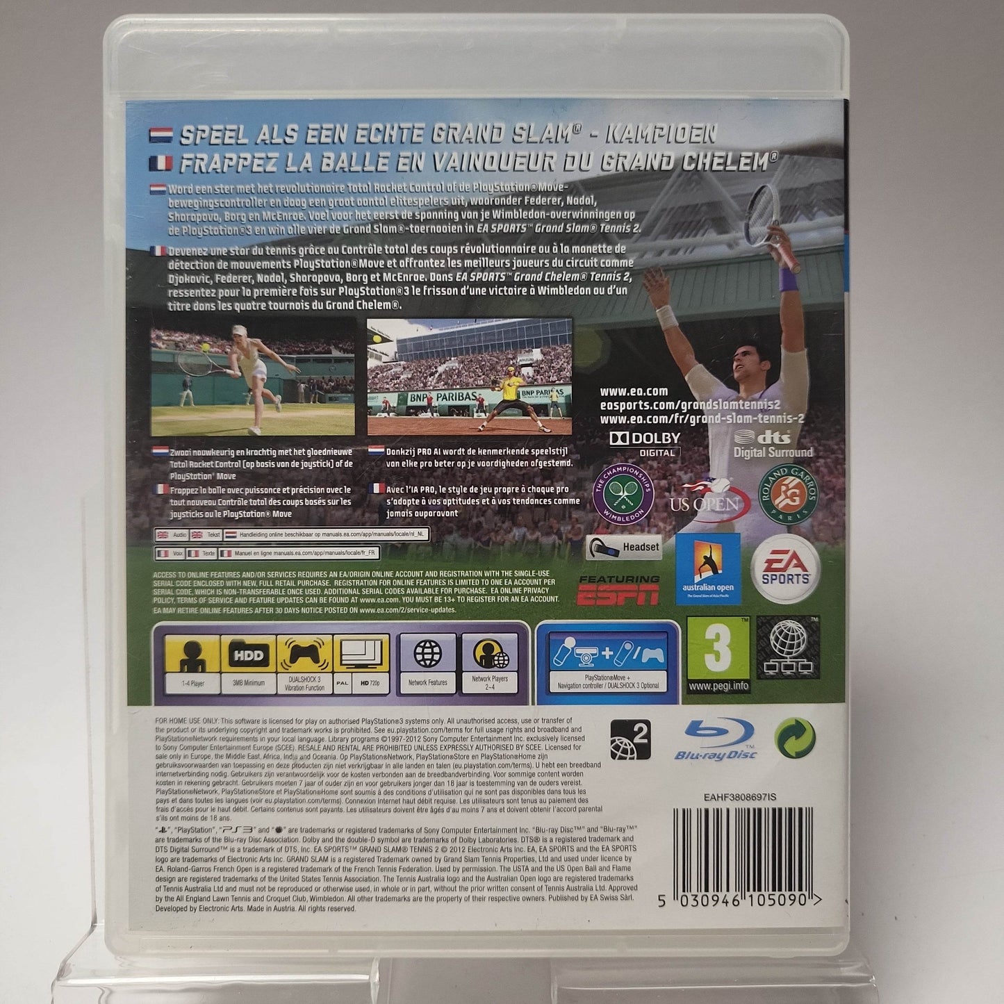 Grand Slam Tennis 2 Playstation 3 - Feniks Gameshop