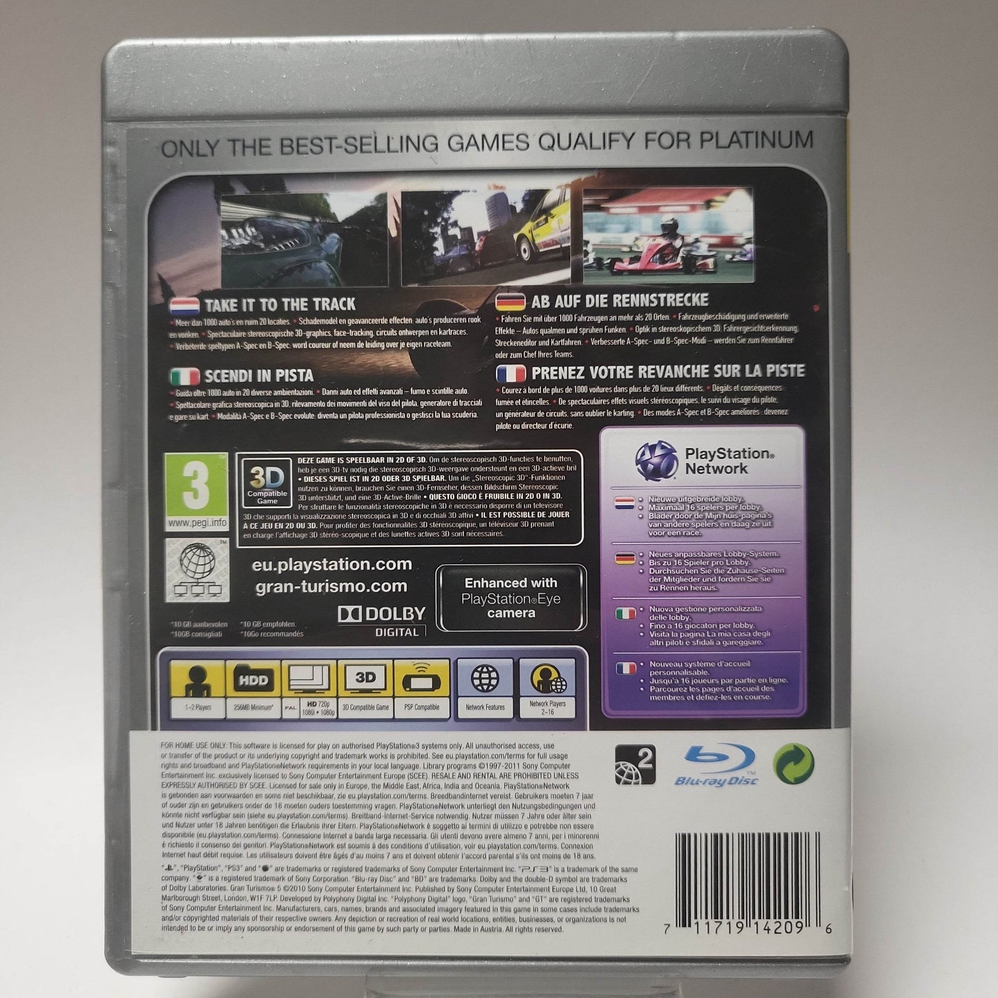 Gran Turismo 5 Platinum (No Book) PlayStation 3 - Feniks Gameshop