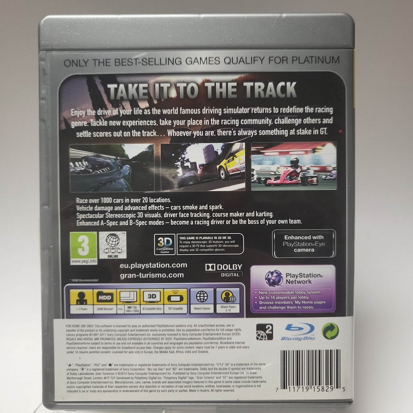 Gran Turismo 5 Platinum Playstation 3 - Feniks Gameshop