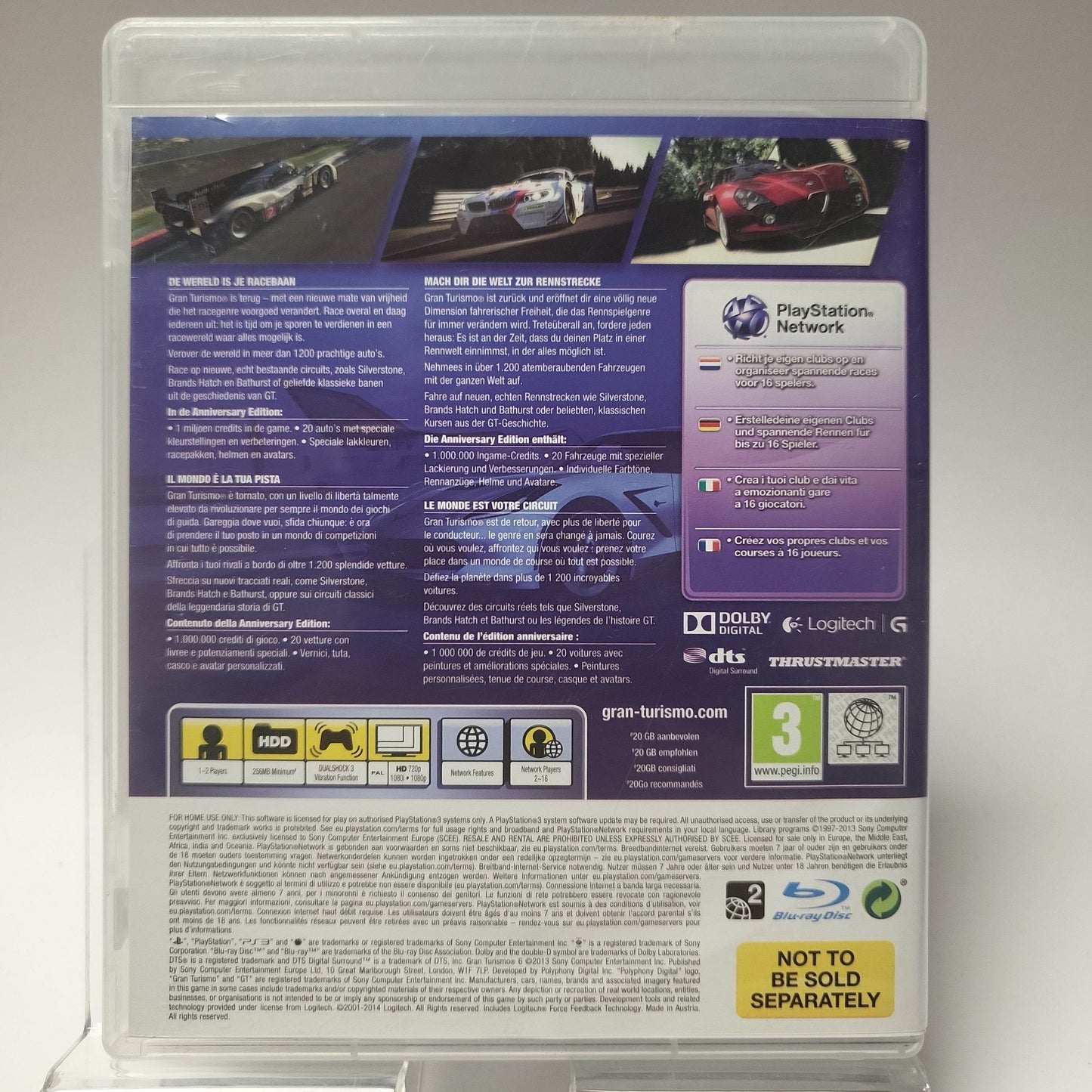 Gran Turismo 6 Anniversary Edition Playstation 3 - Feniks Gameshop