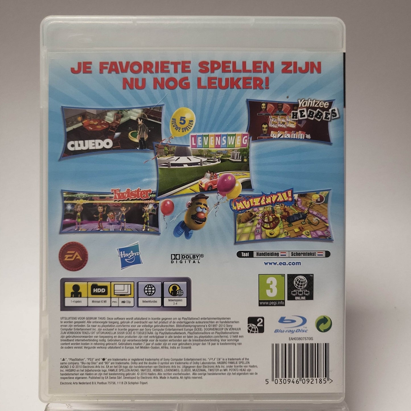 Hasbro Familie Spellen Avond 3 Playstation 3 - Feniks Gameshop