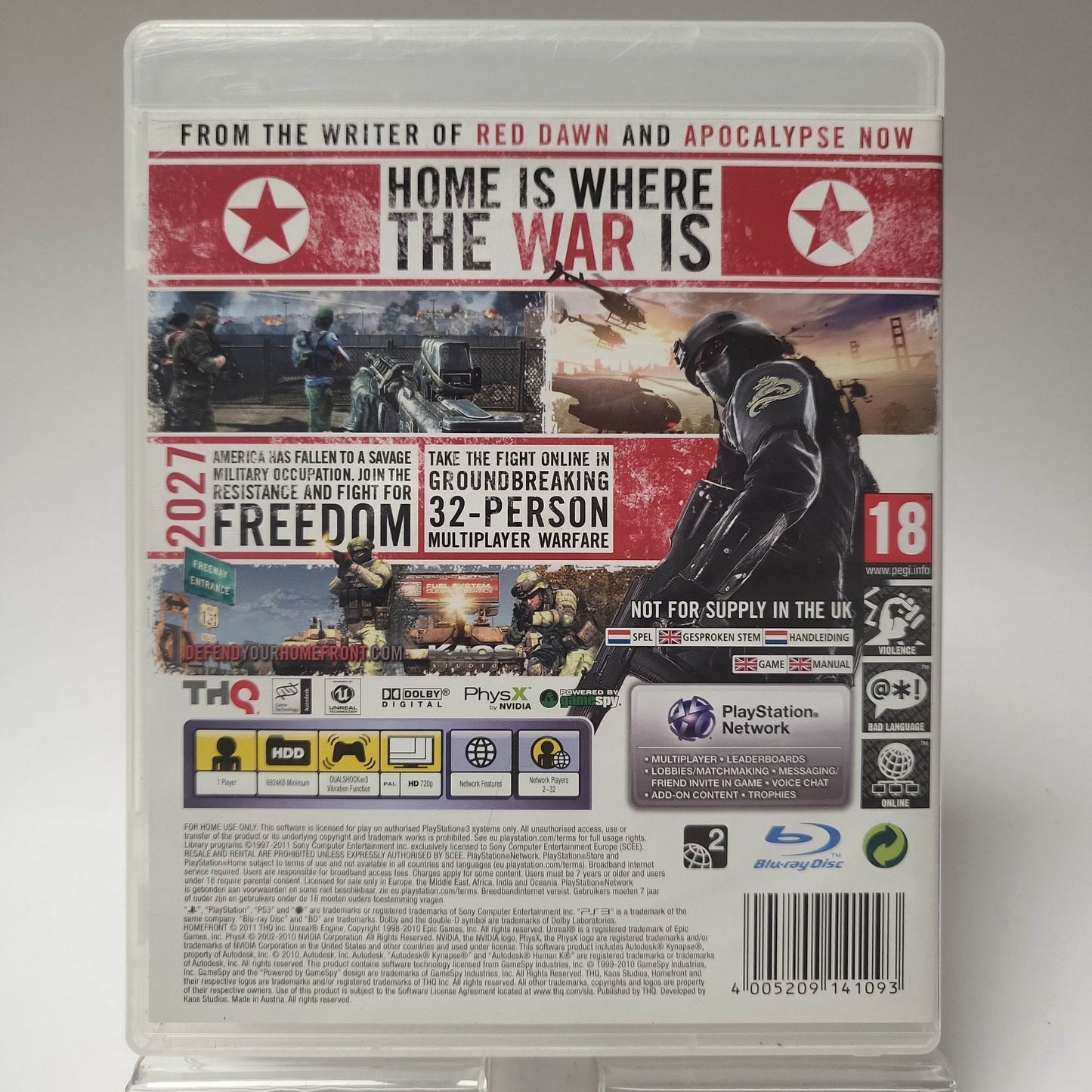 Homefront Playstation 3 - Feniks Gameshop