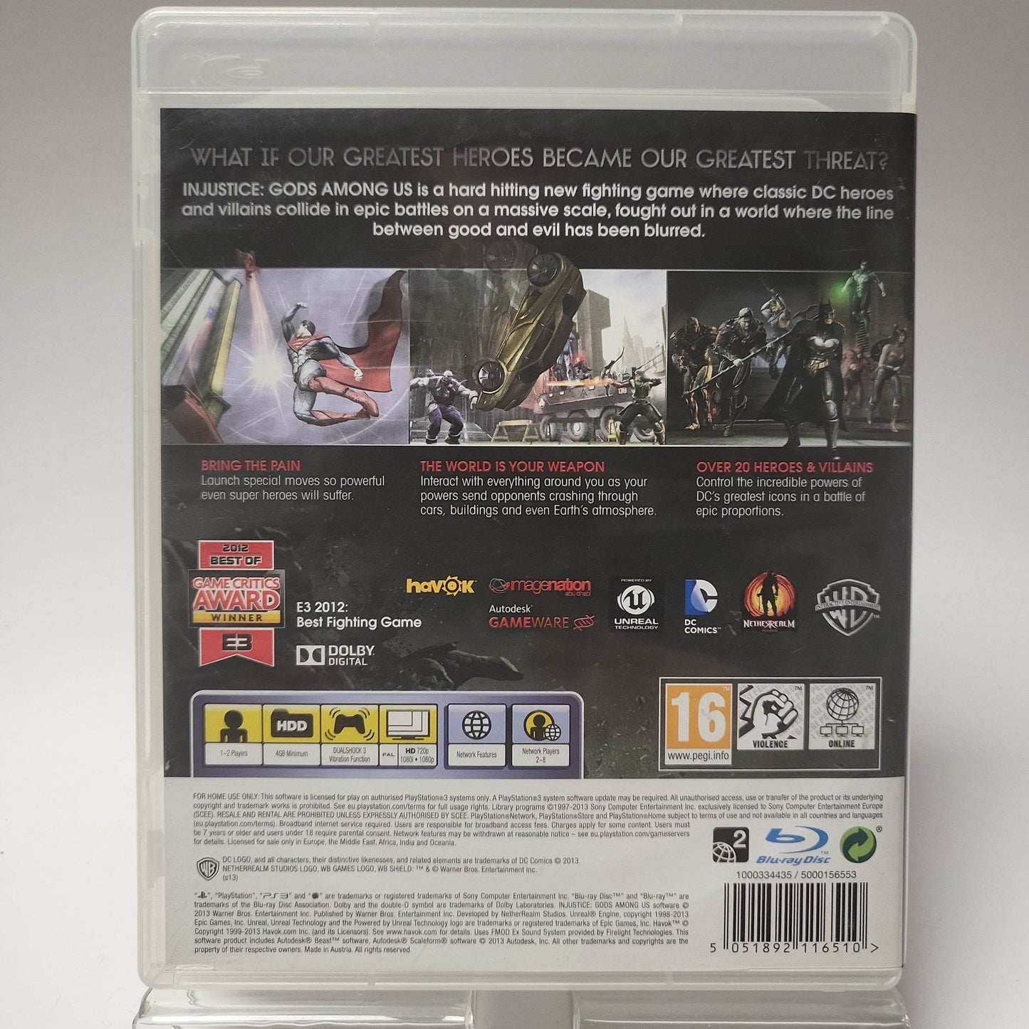 Injustice Gods Among Us Playstation 3 - Feniks Gameshop