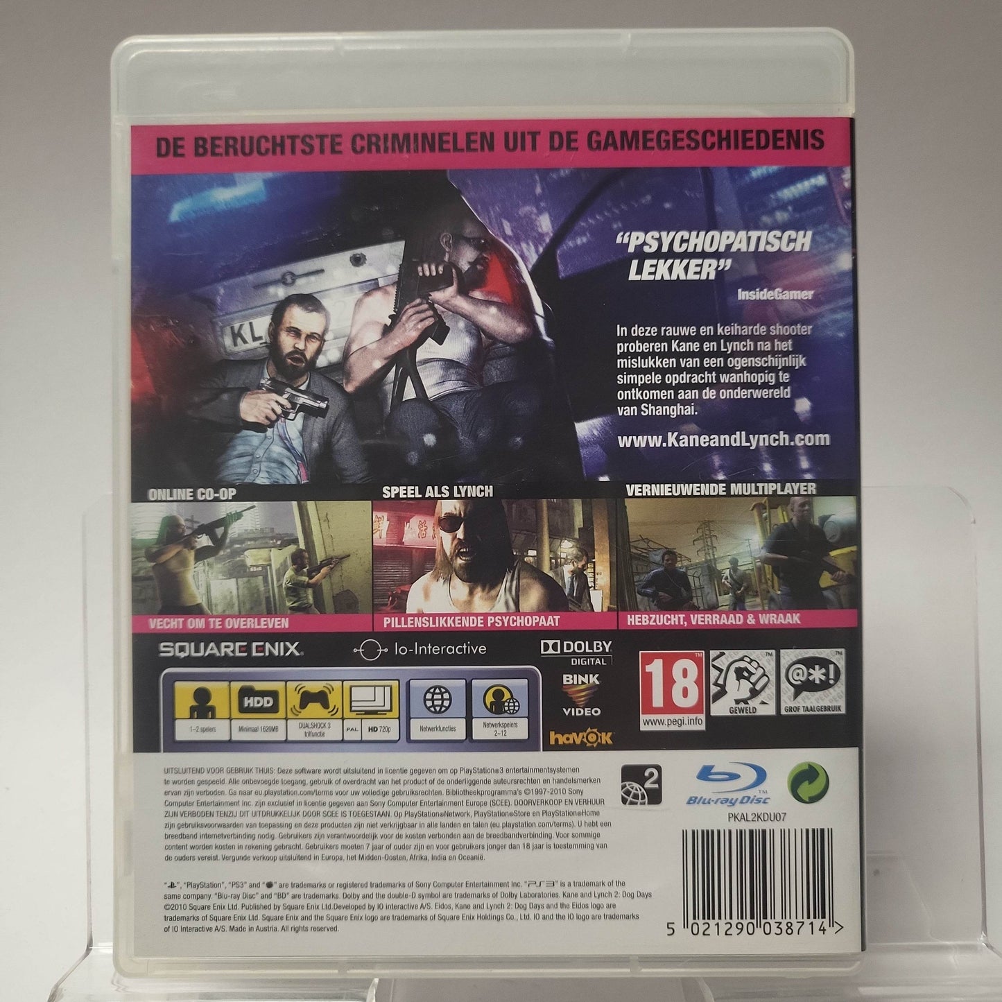 Kane & Lynch 2 Dog Days Playstation 3 - Feniks Gameshop