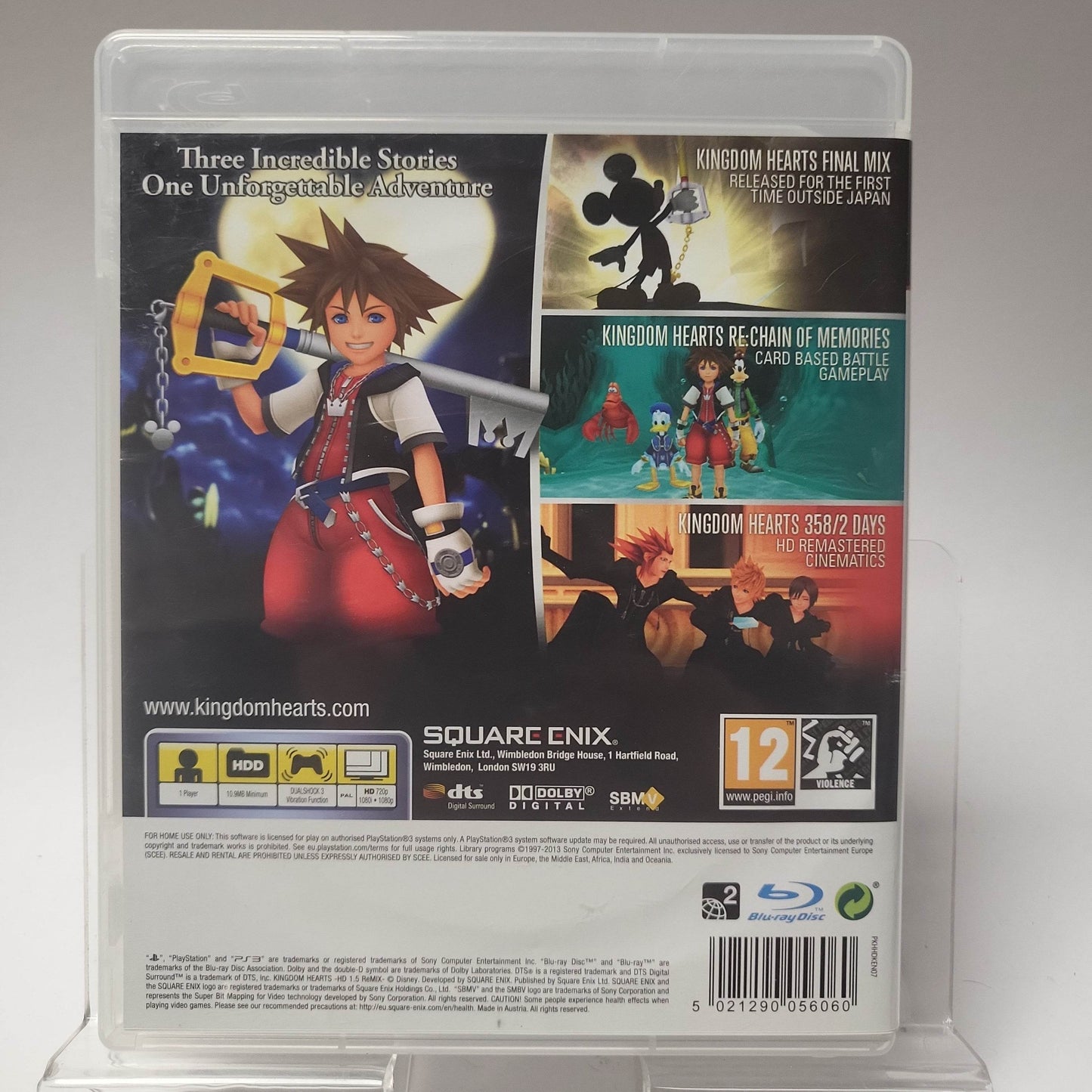 Disney Kingdom Hearts HD 1.5 Remix Playstation 3 - Feniks Gameshop